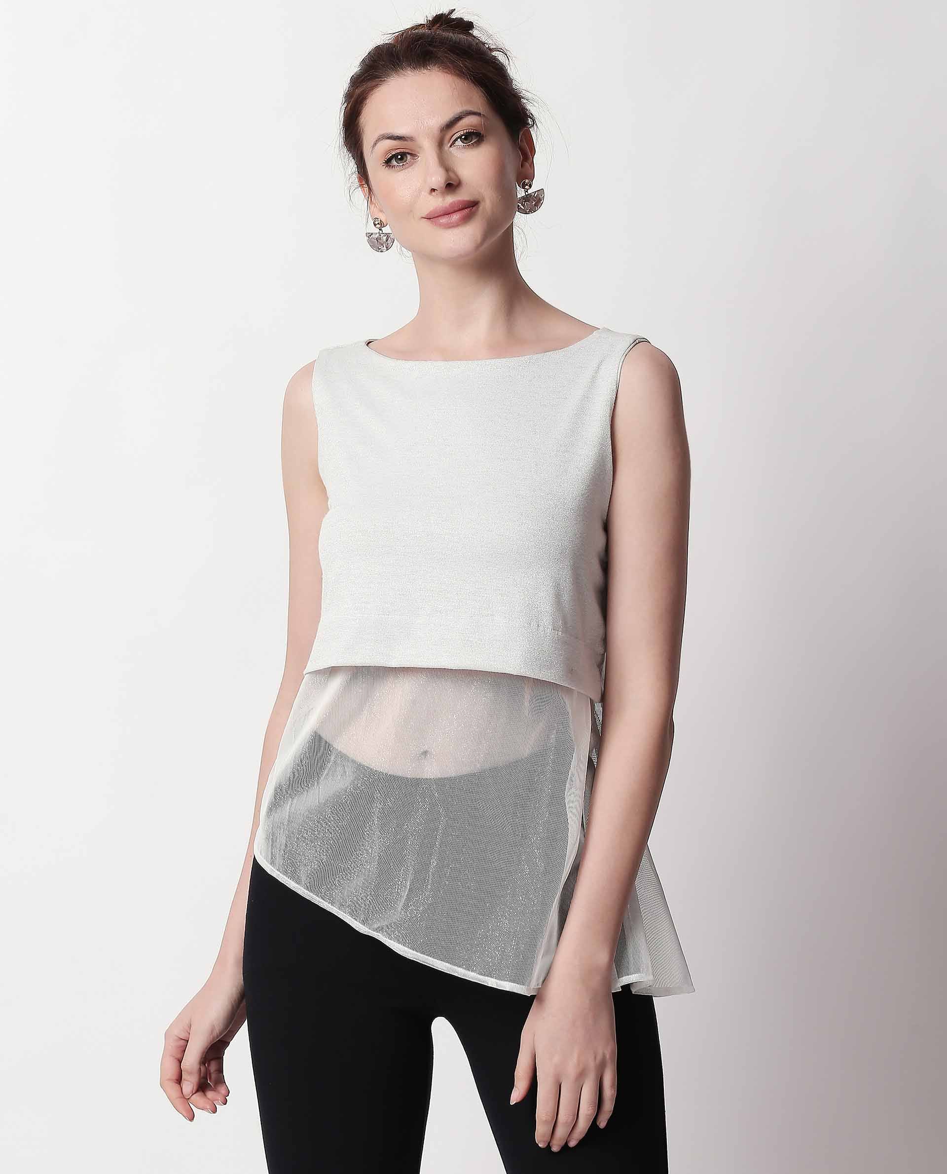 Rareism Women's Orion White Top