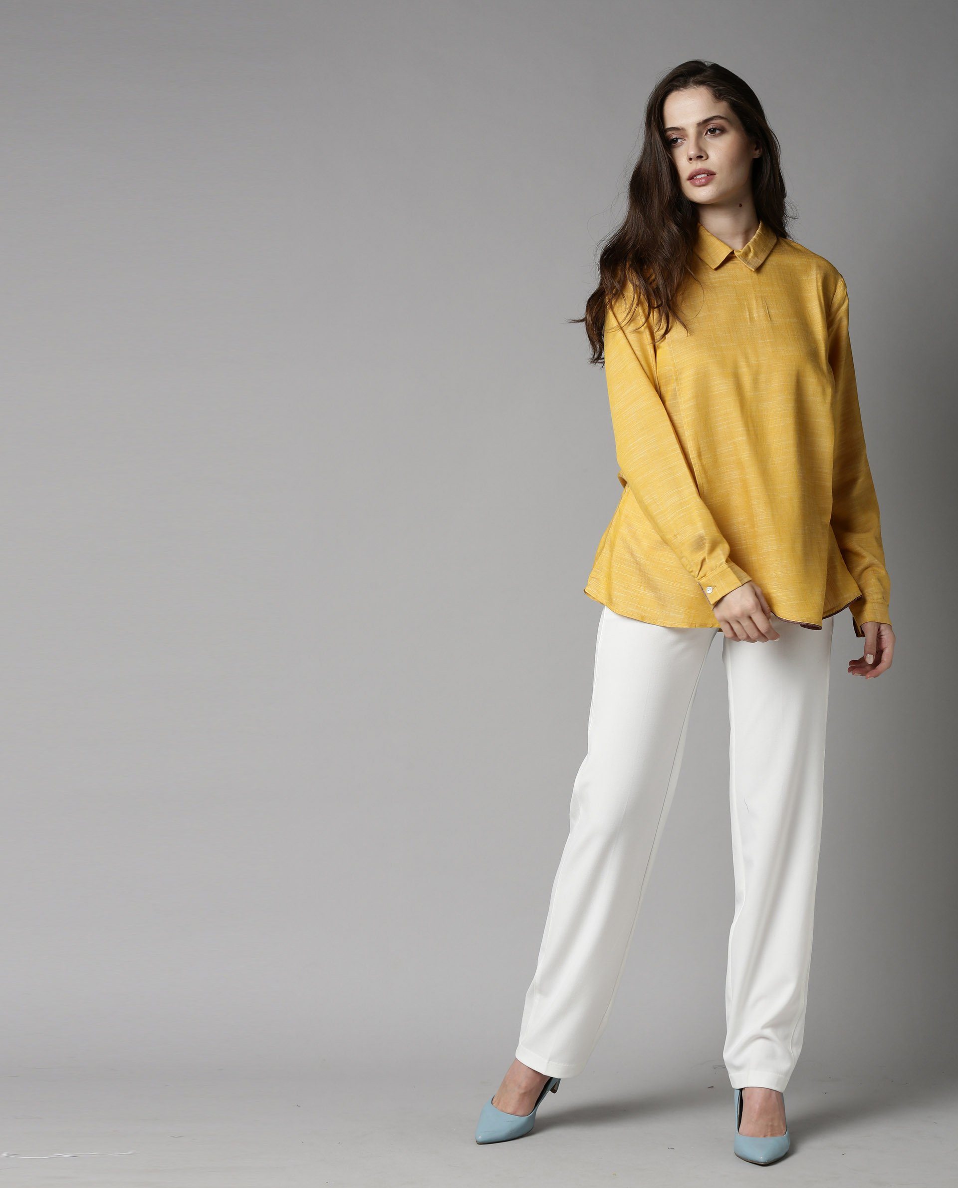 Rareism Women's Kara Yellow Top