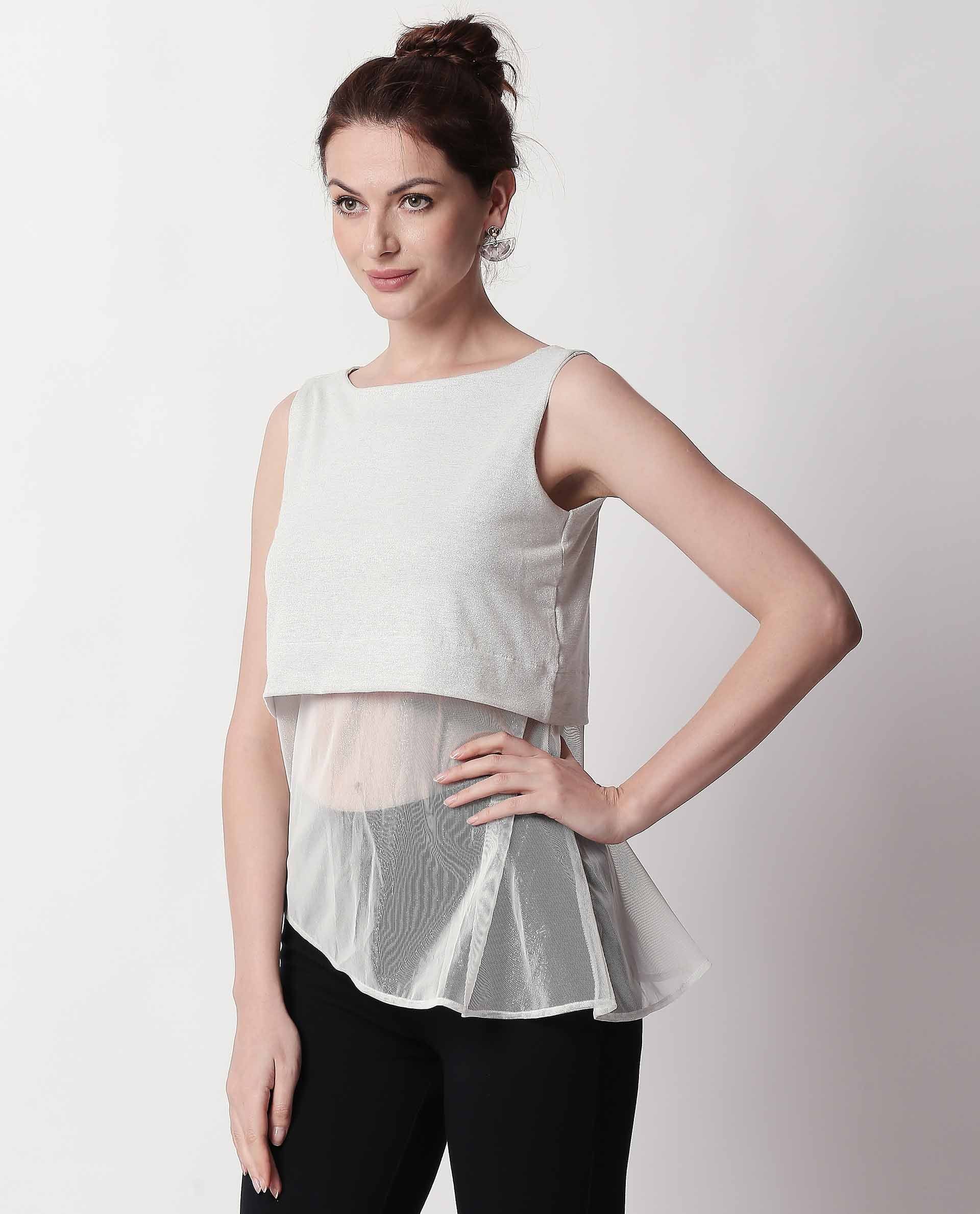 Rareism Women's Orion White Top