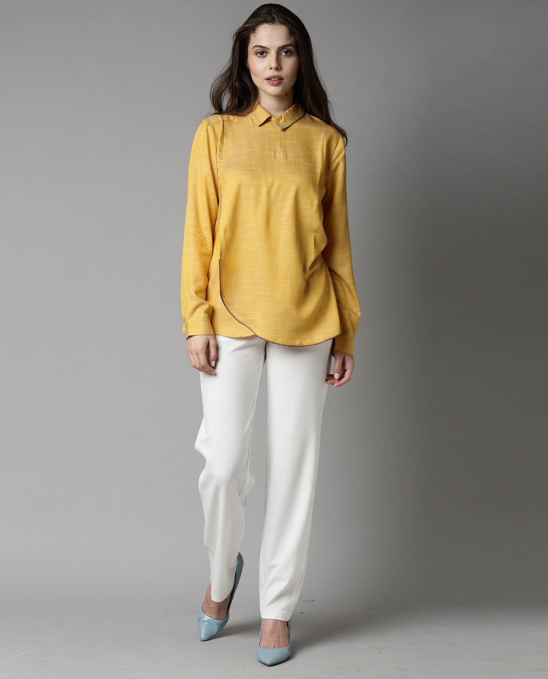 Rareism Women's Kara Yellow Top