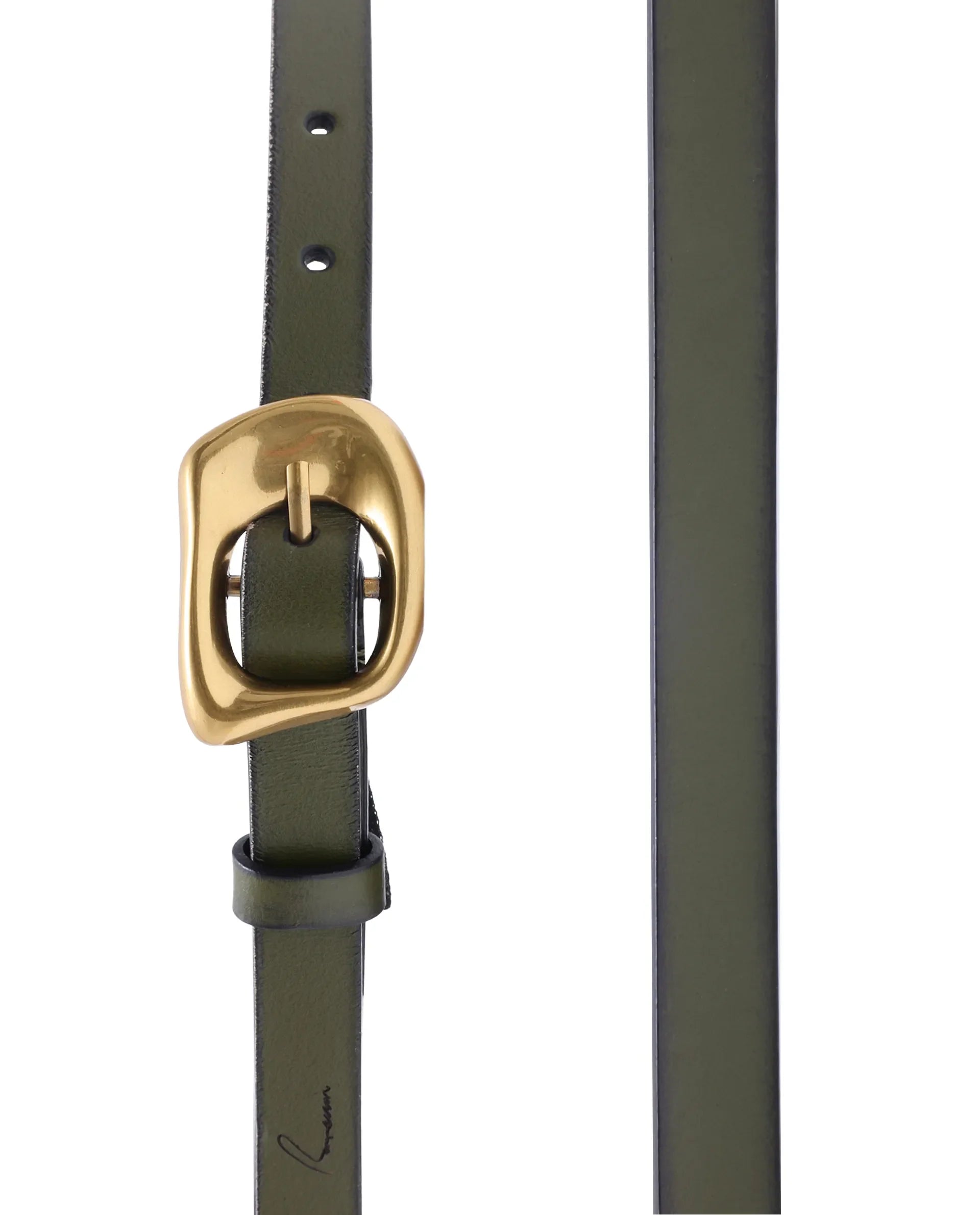 Rareism Women Cove Olive Belt