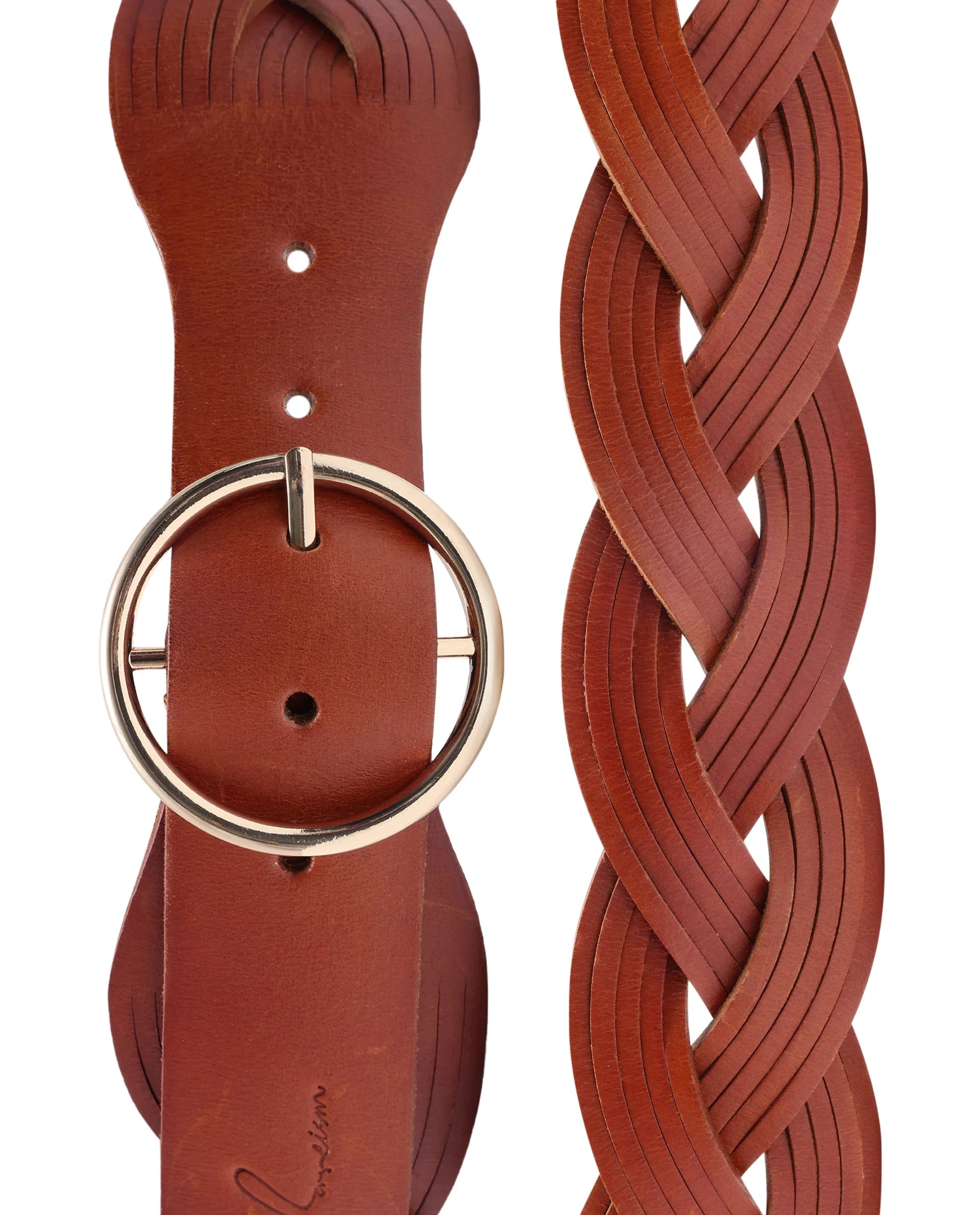 Rareism Women Sterling Tan Belt