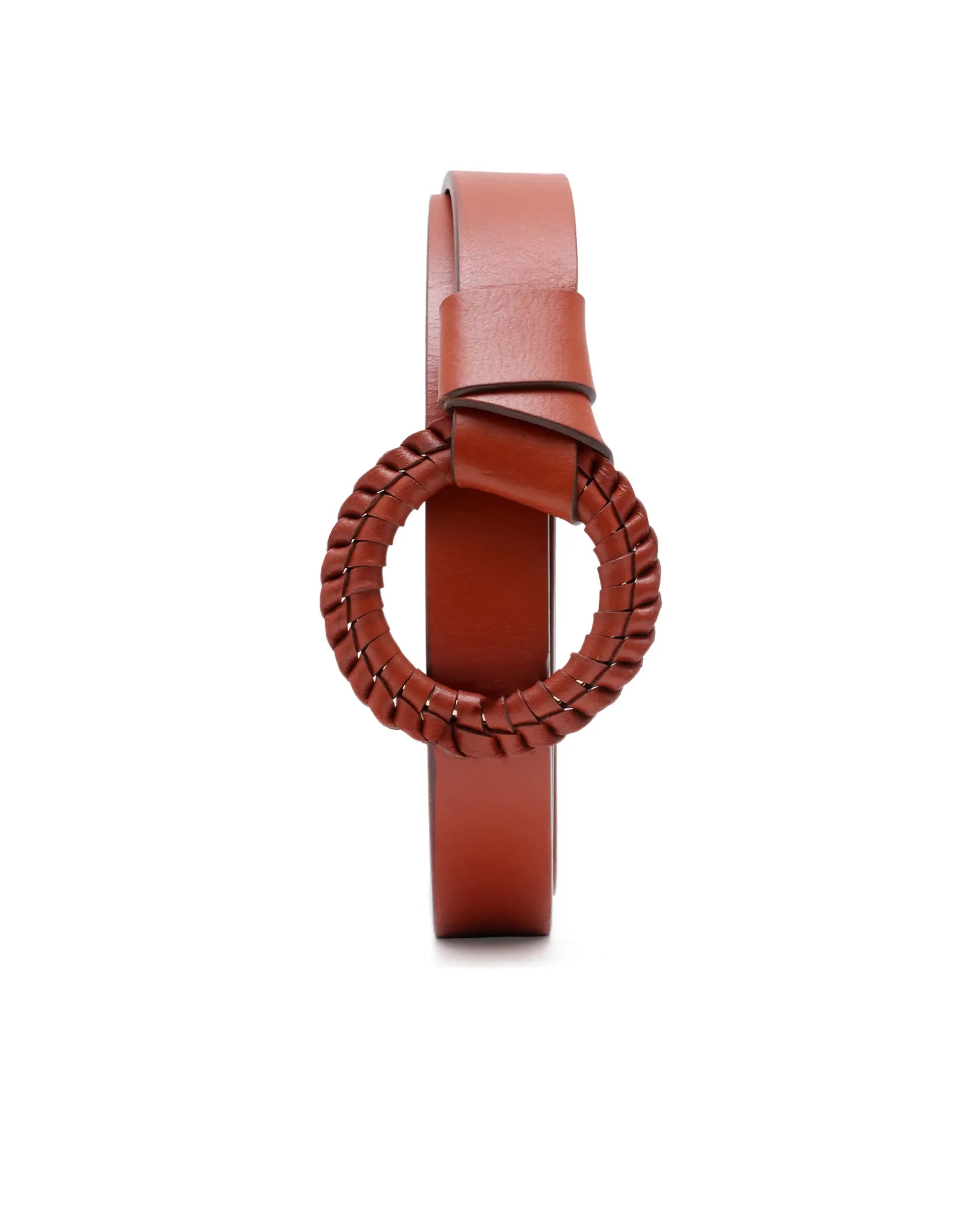 Rareism Women Crystal Tan Belt