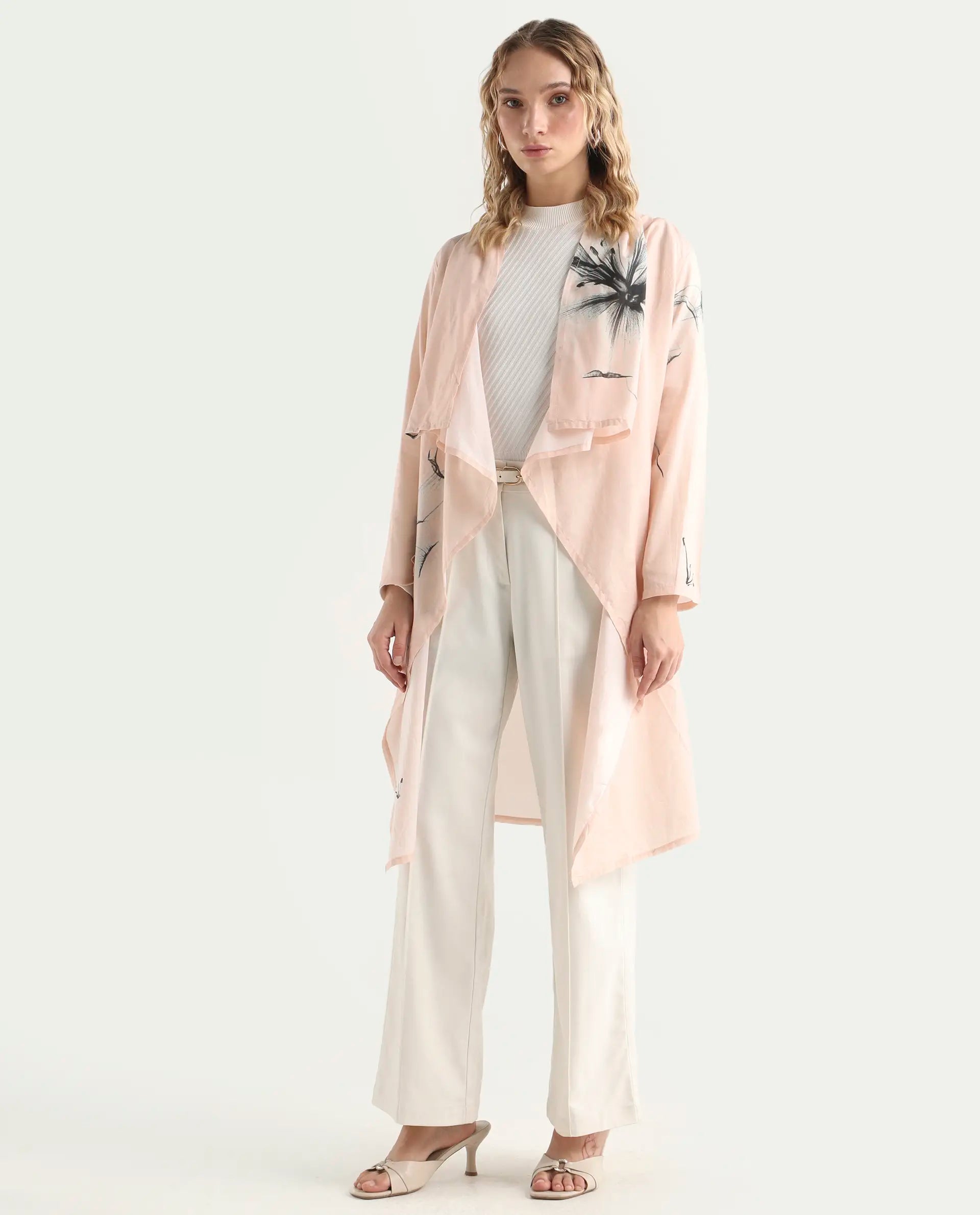 Rareism Women's Printed Over Layer Overlayer