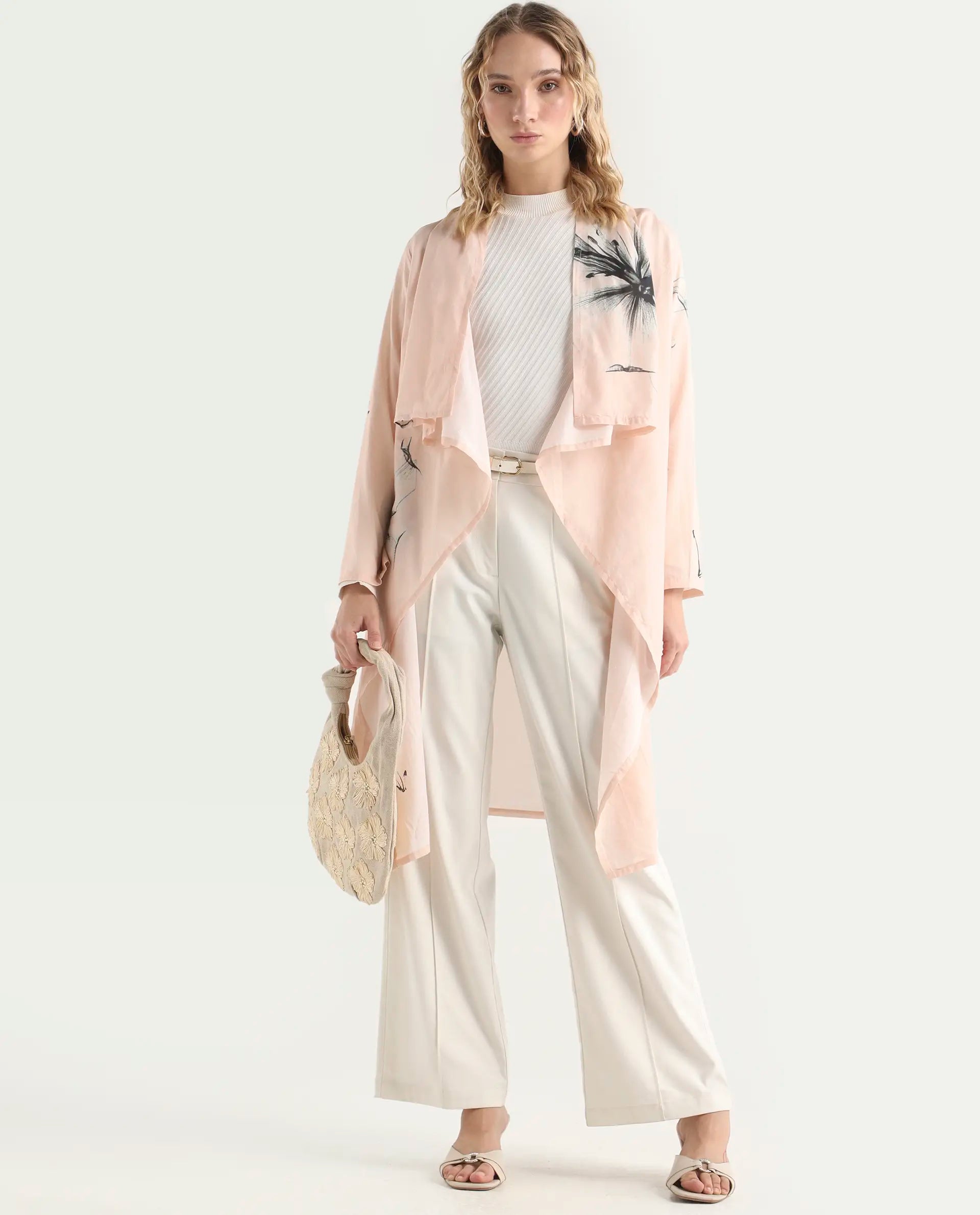 Rareism Women's Printed Over Layer Overlayer