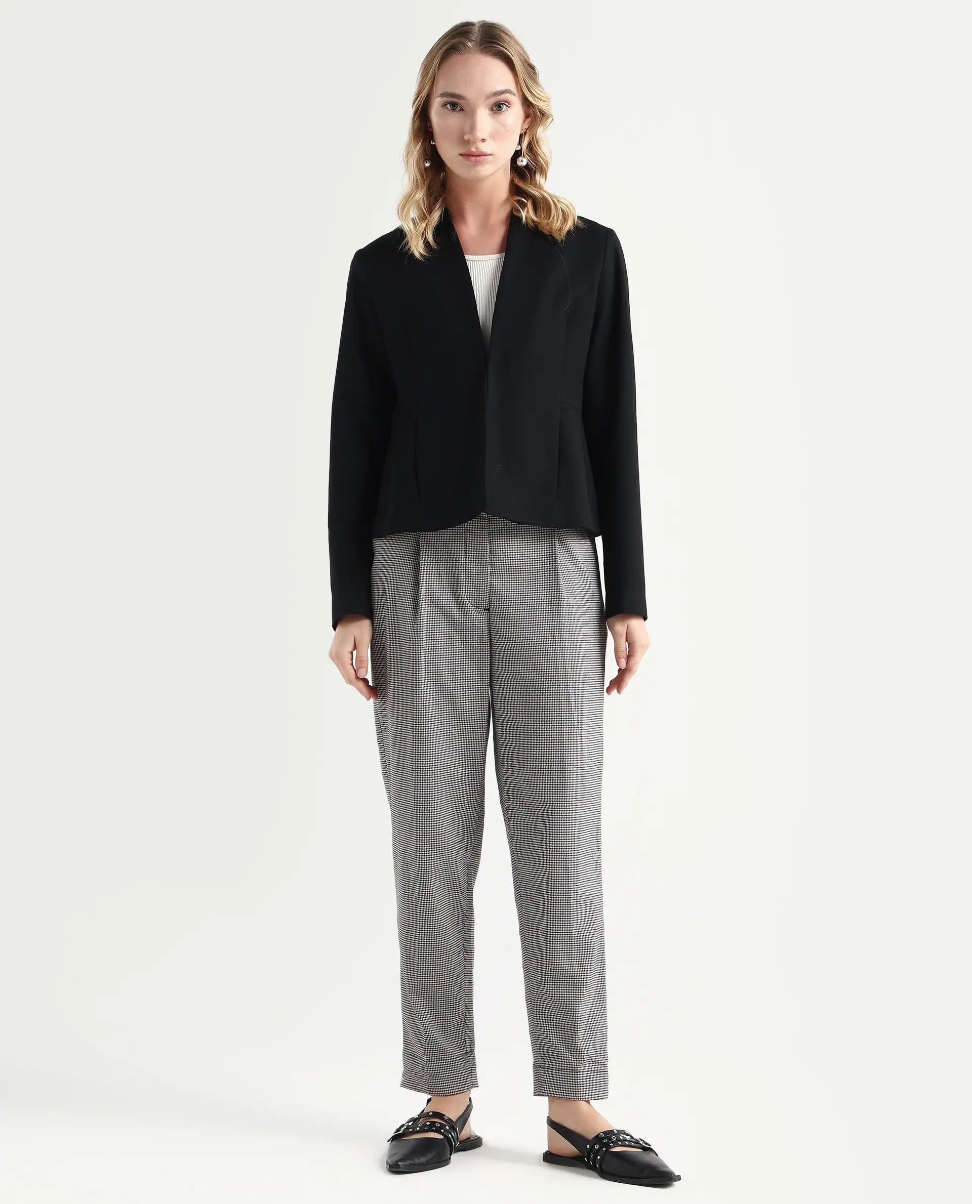 Rareism Women's Bono Beige Trouser