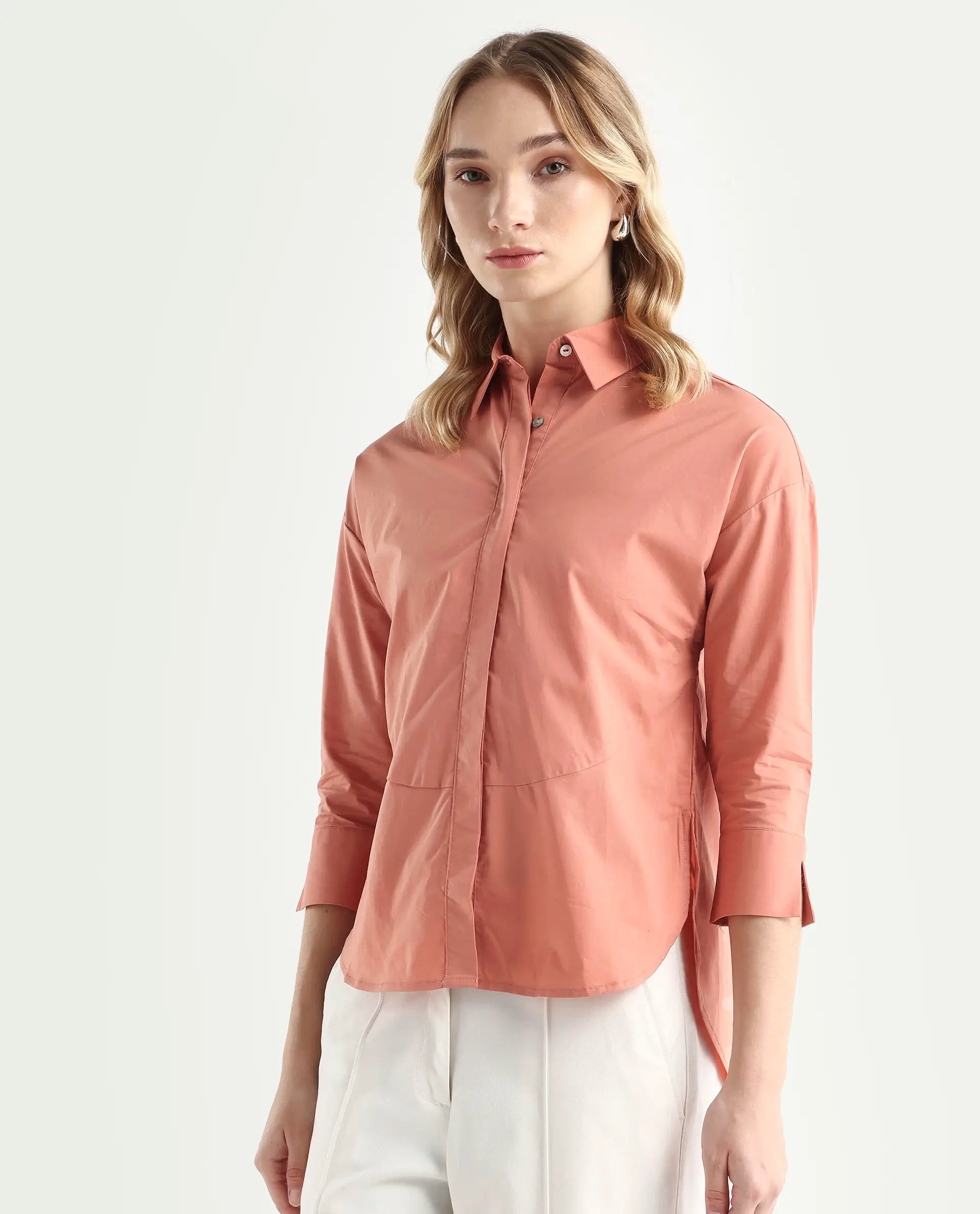 Rareism Women's Eleven Peach Top