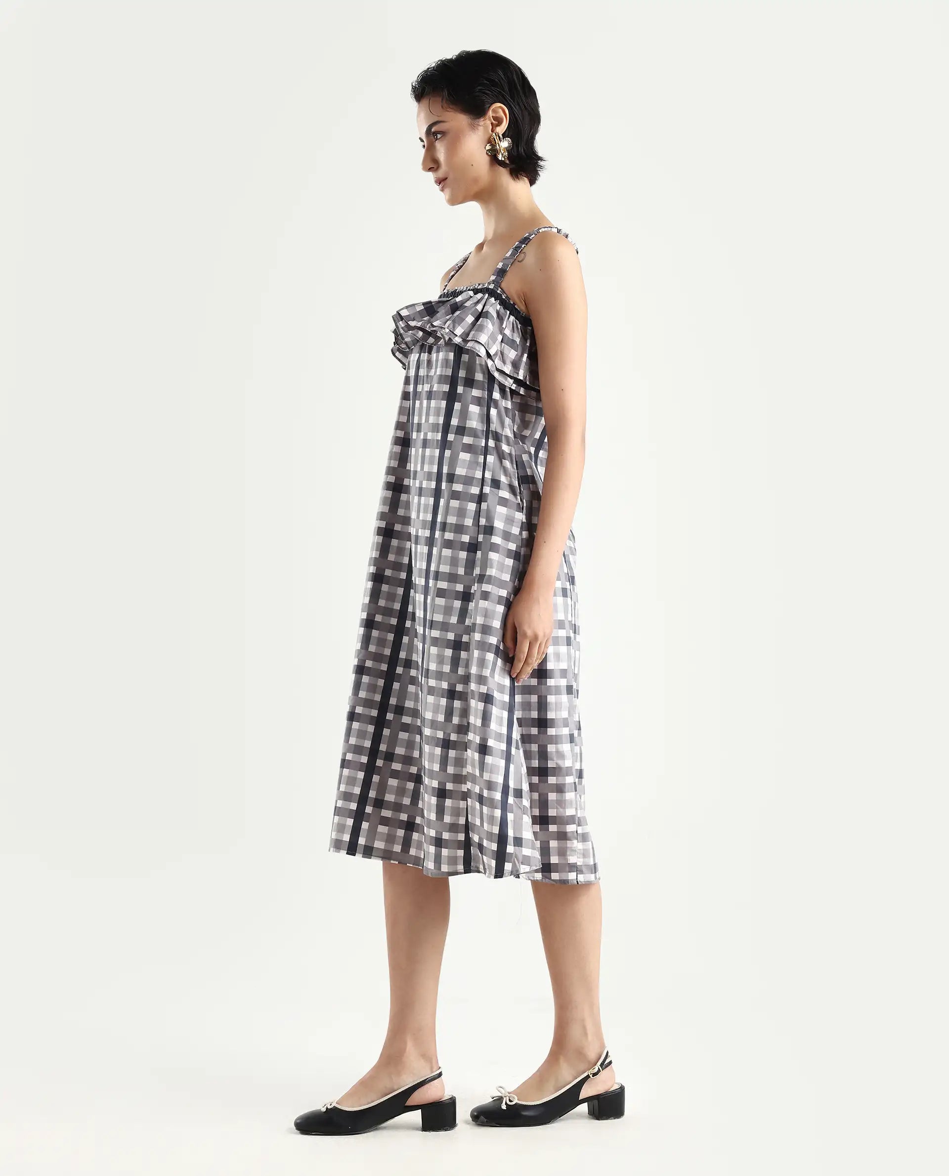 Rareism Women's Aurya Grey Dress