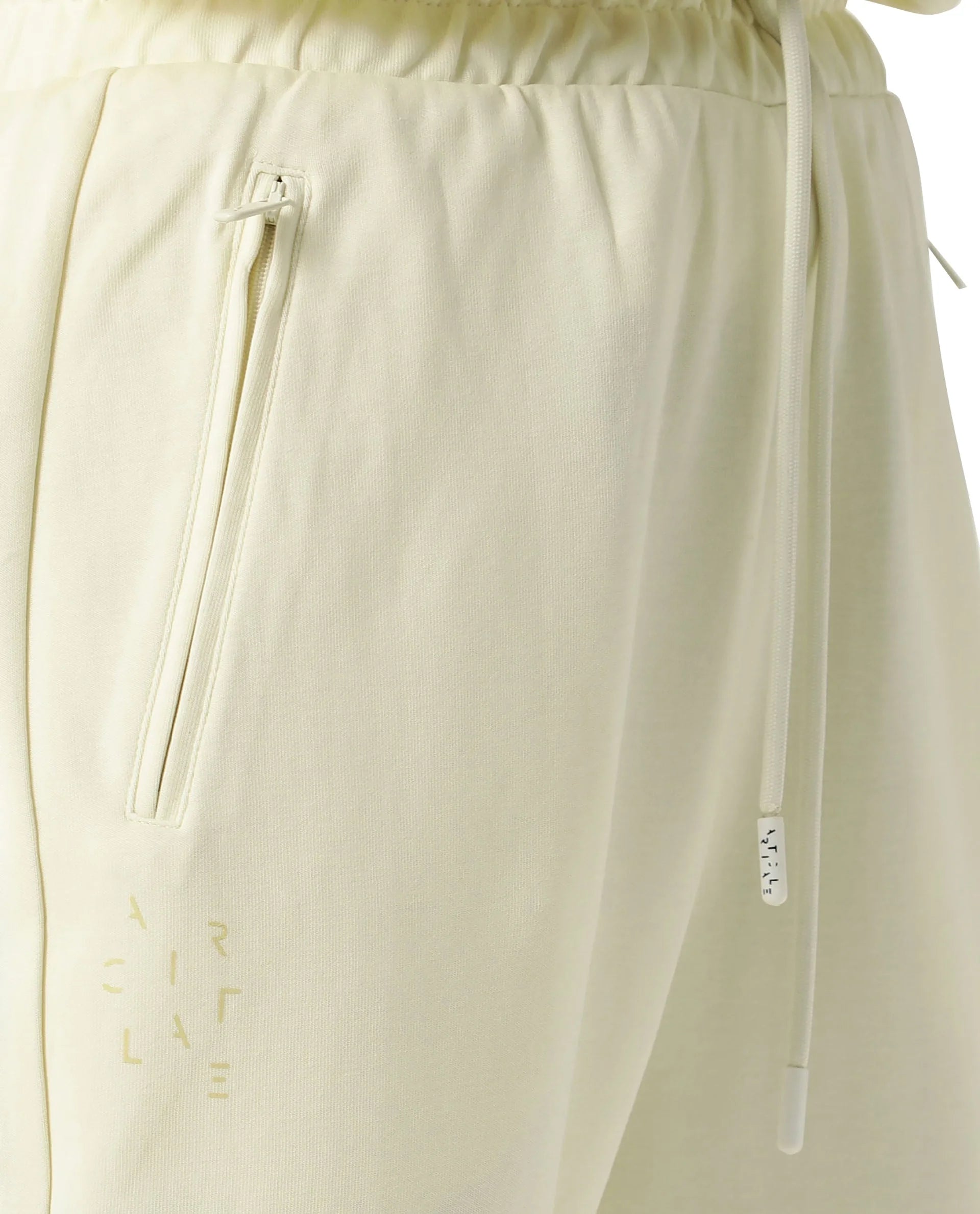 Rareism Women's Heavy Weight Interlock 340 Gsm Cotton Blend Plain Ankle Length Relaxed Fit Track Pant
