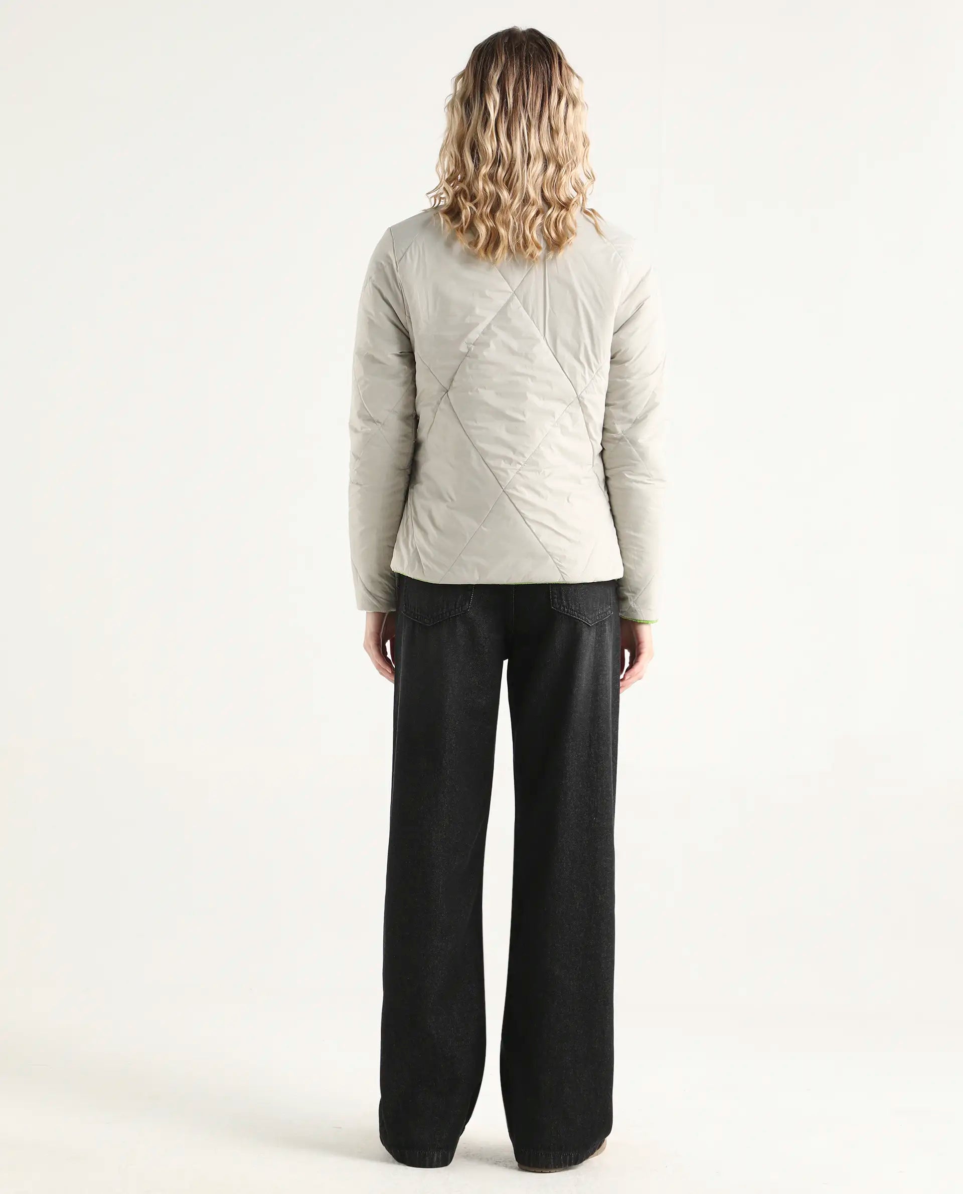 Rareism Women's Dency Black Cotton Straight Plain Jeans