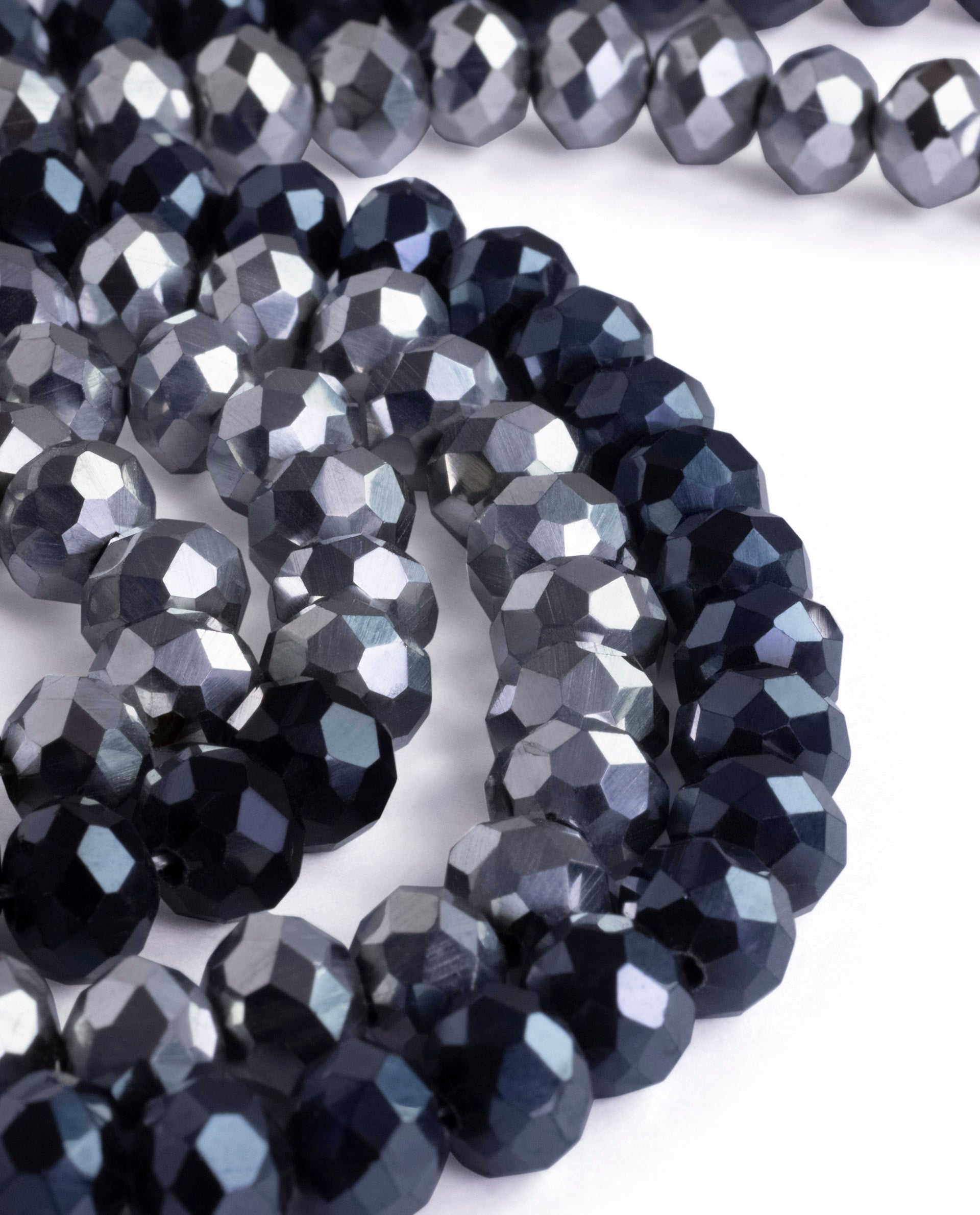 Rareism Women Glitter Silver Grey Necklace