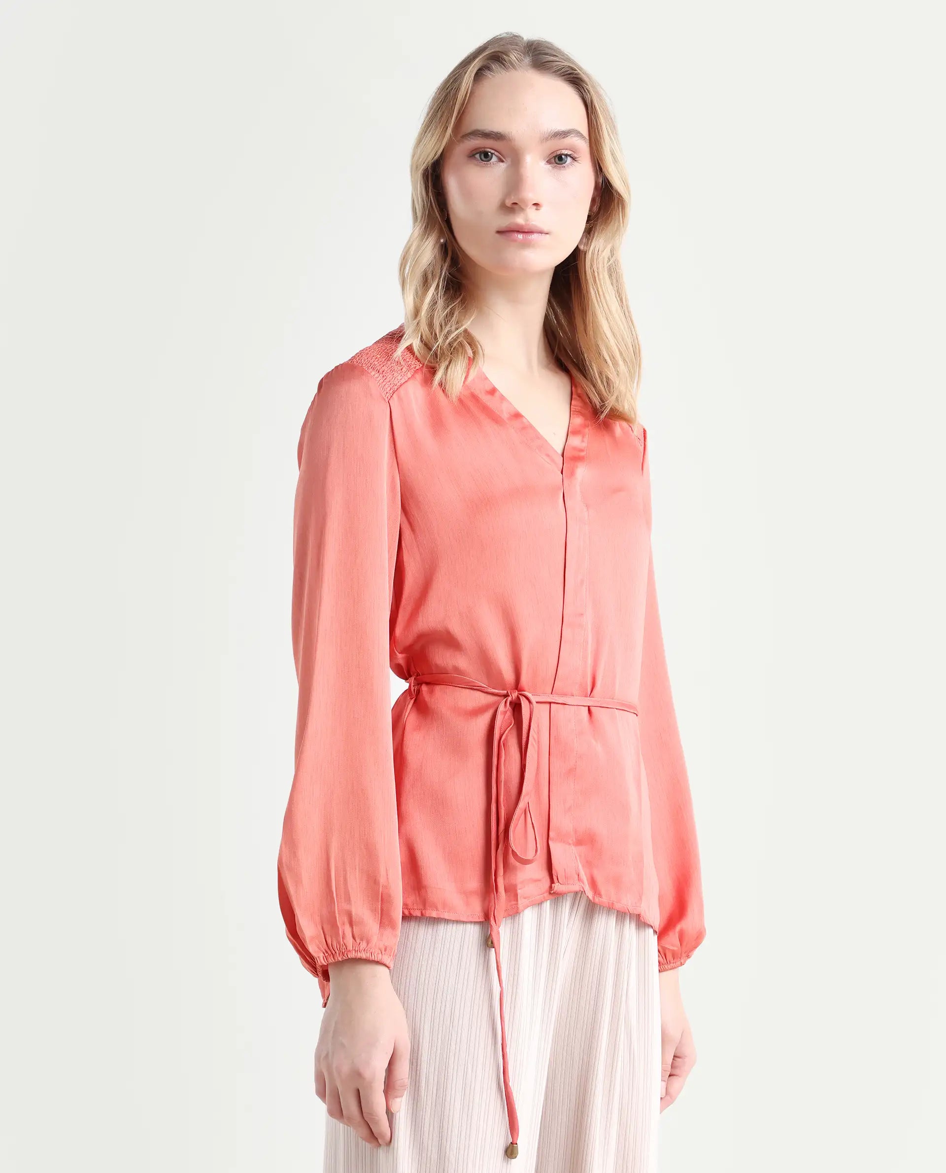 Rareism Women's Hallo Orange Outer Wear