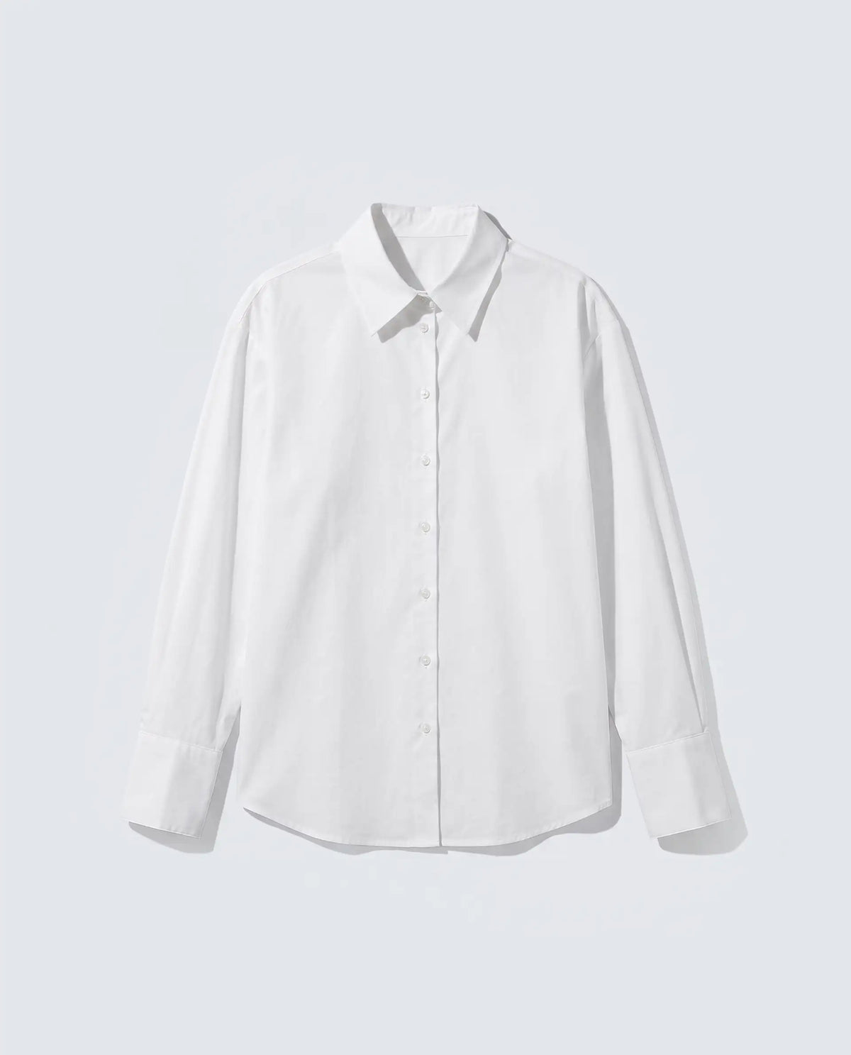 Rareism Women's Mewoki White Cotton Full Sleeve Spread Collar Regular Plain Shirt