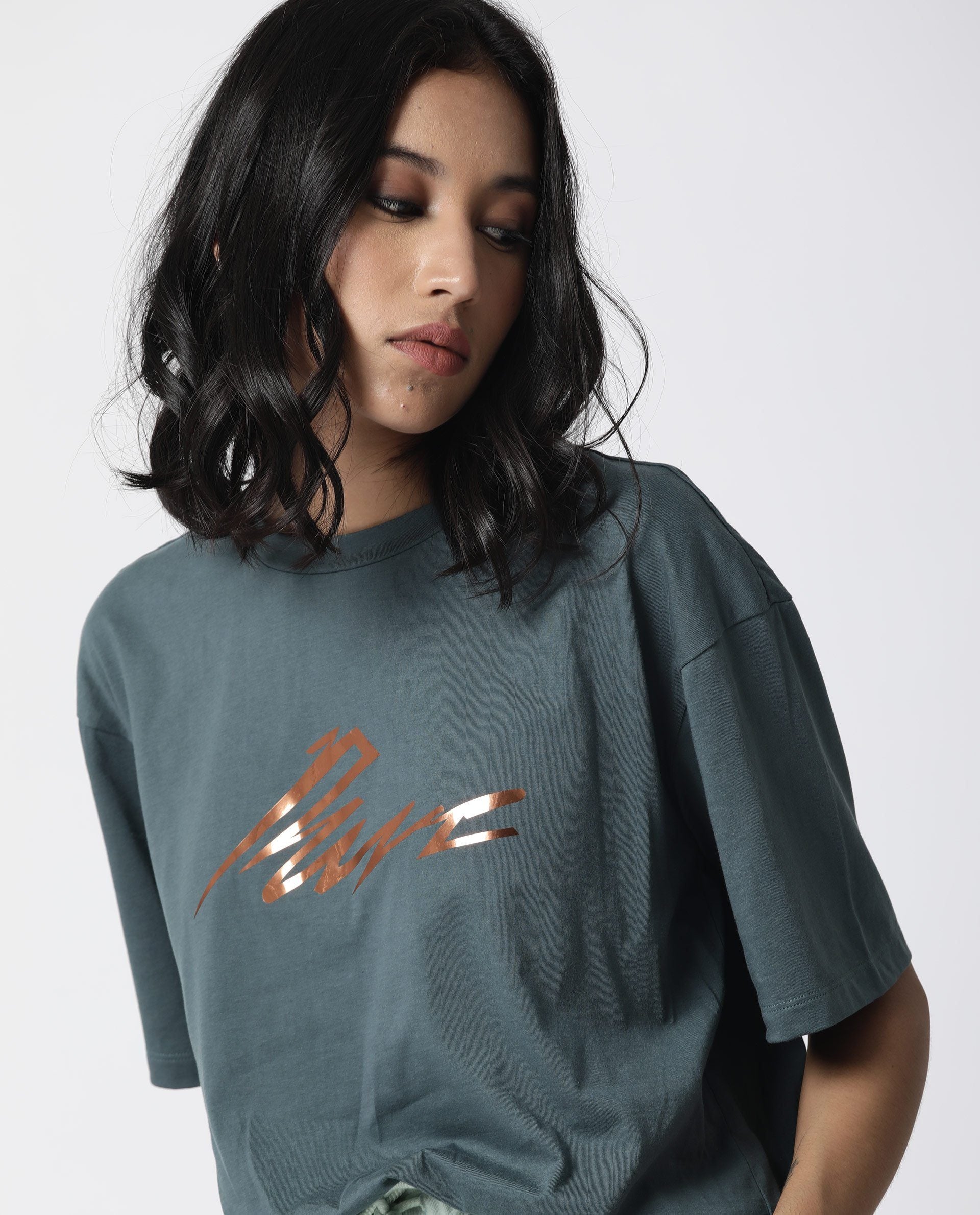 Rareism Women Niki Green T-Shirt Short Sleeves