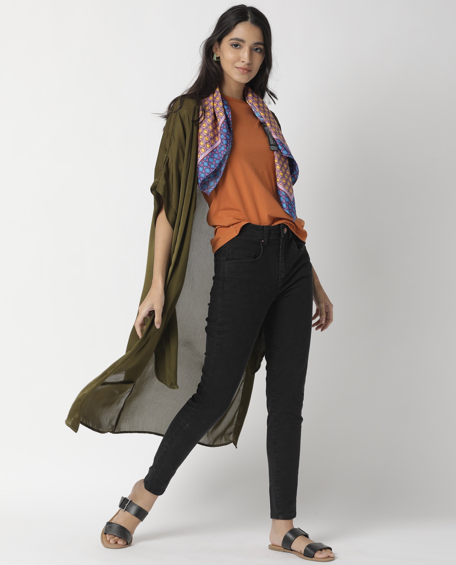 Rareism Women's Saga Green Outer Wear