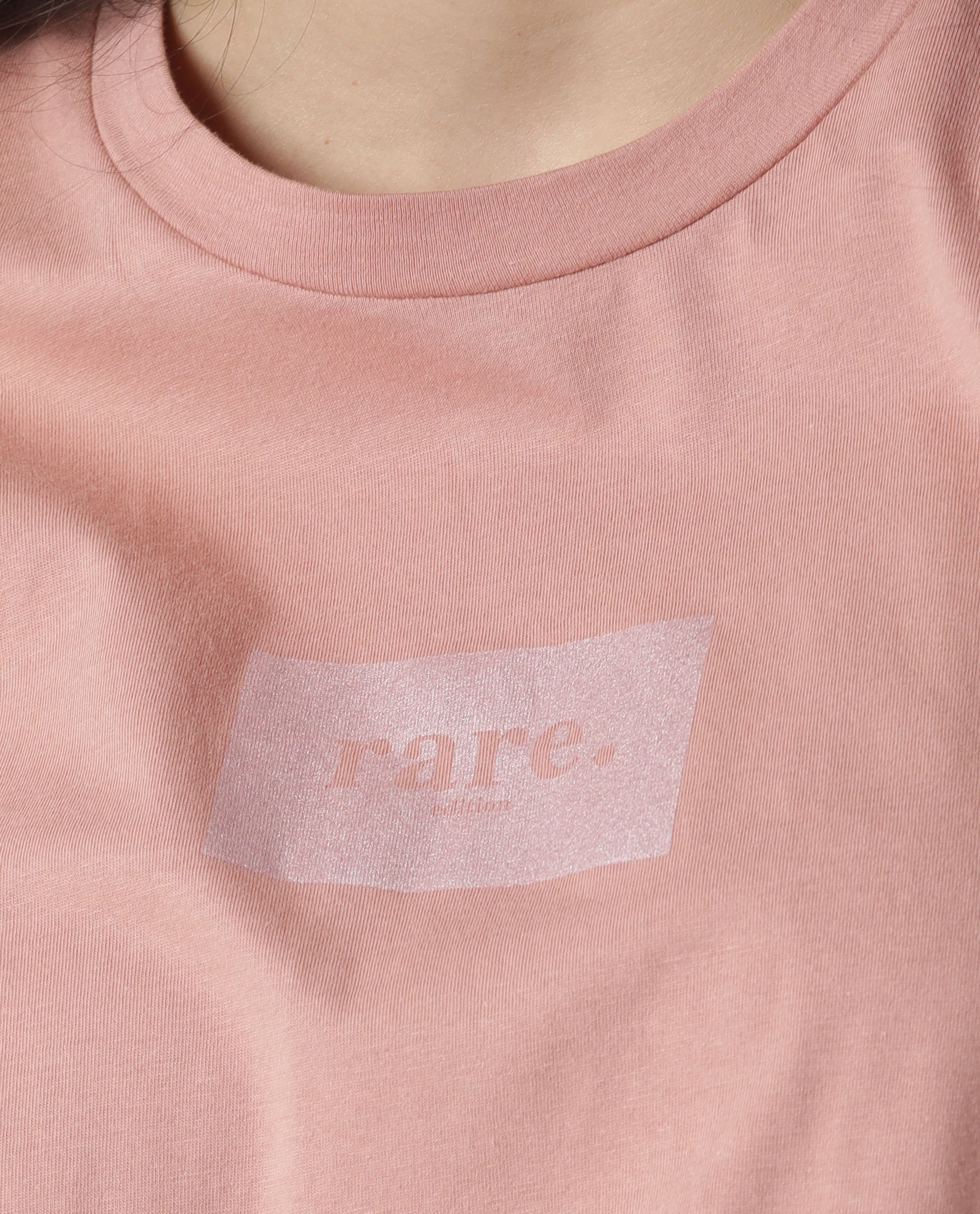 Rareism Womens Hooda 2 Pink T-Shirt Round Neck 3/4Th Sleeve