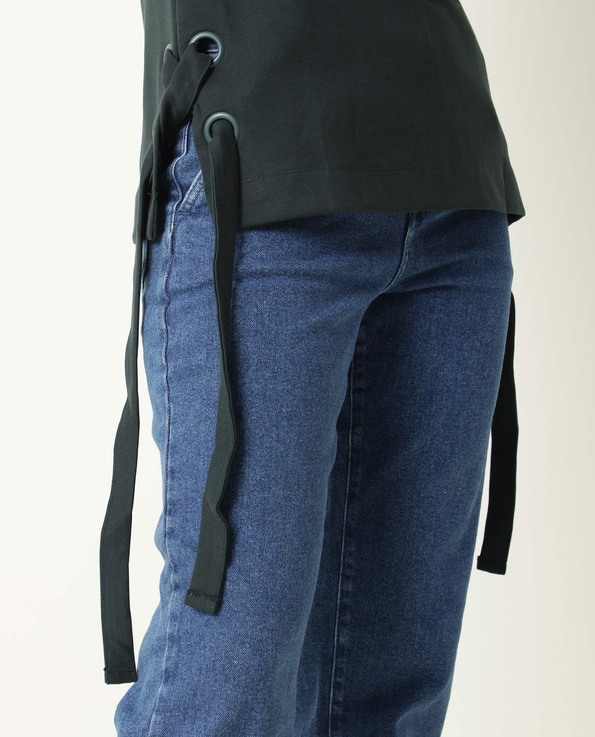 Rareism Women Ross Green Cotton Fabric Regular Fit Crew Neck Full Sleeves Solid Top