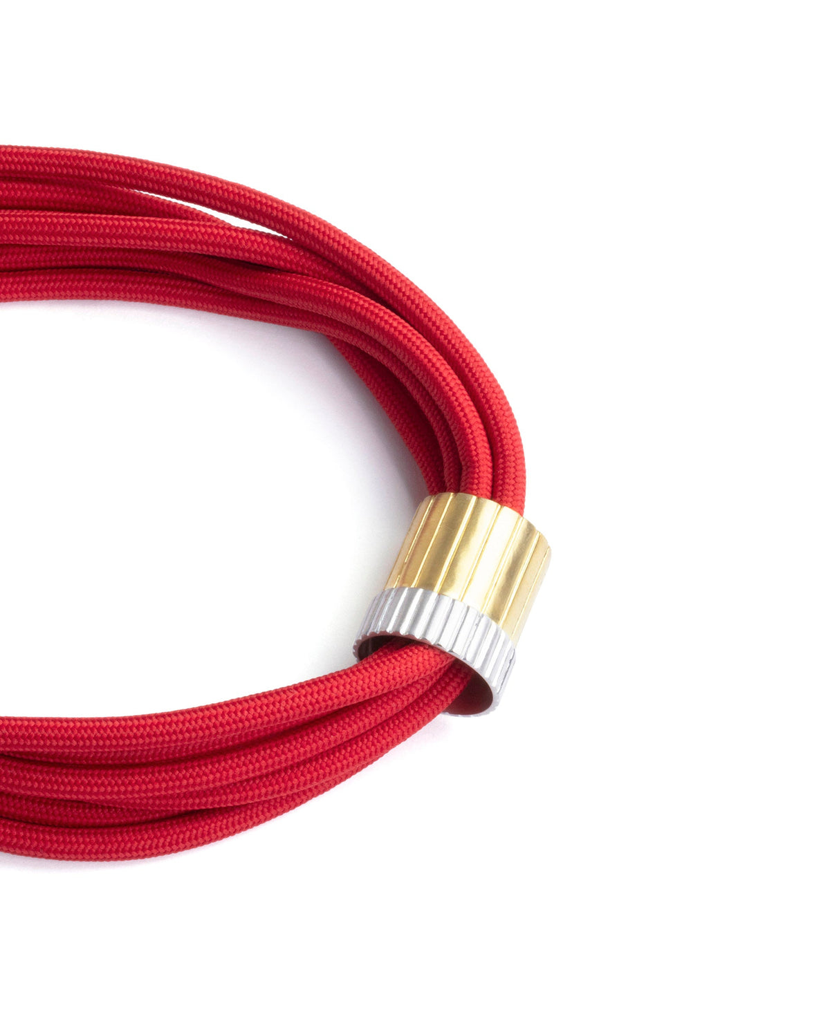 Rareism Women Impression Red Neckalce