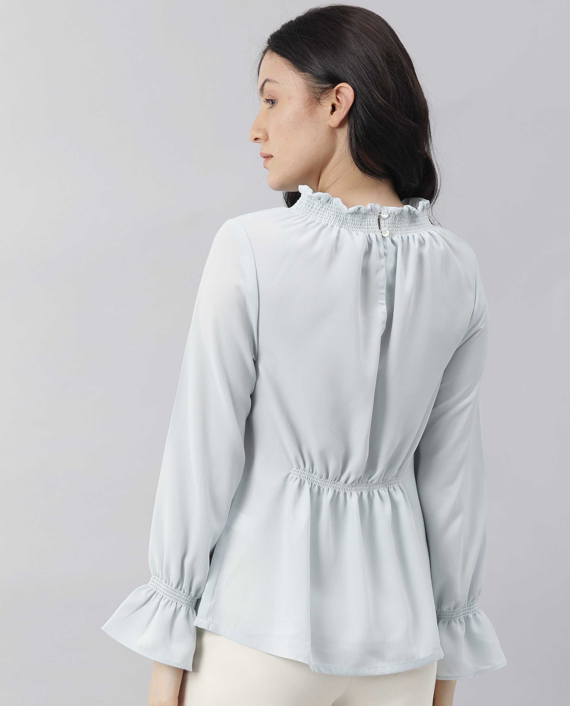 Rareism Women's Kusho Blue Top
