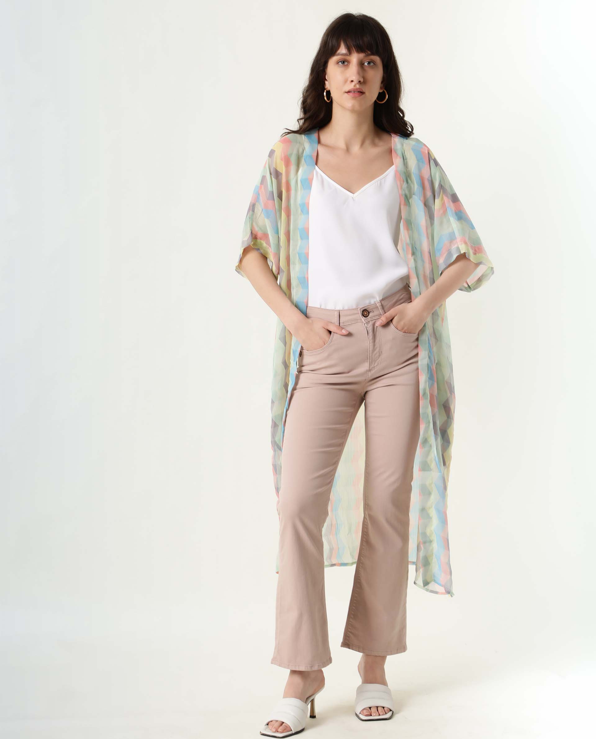 Rareism Women's Leadon Multi Outer Wear