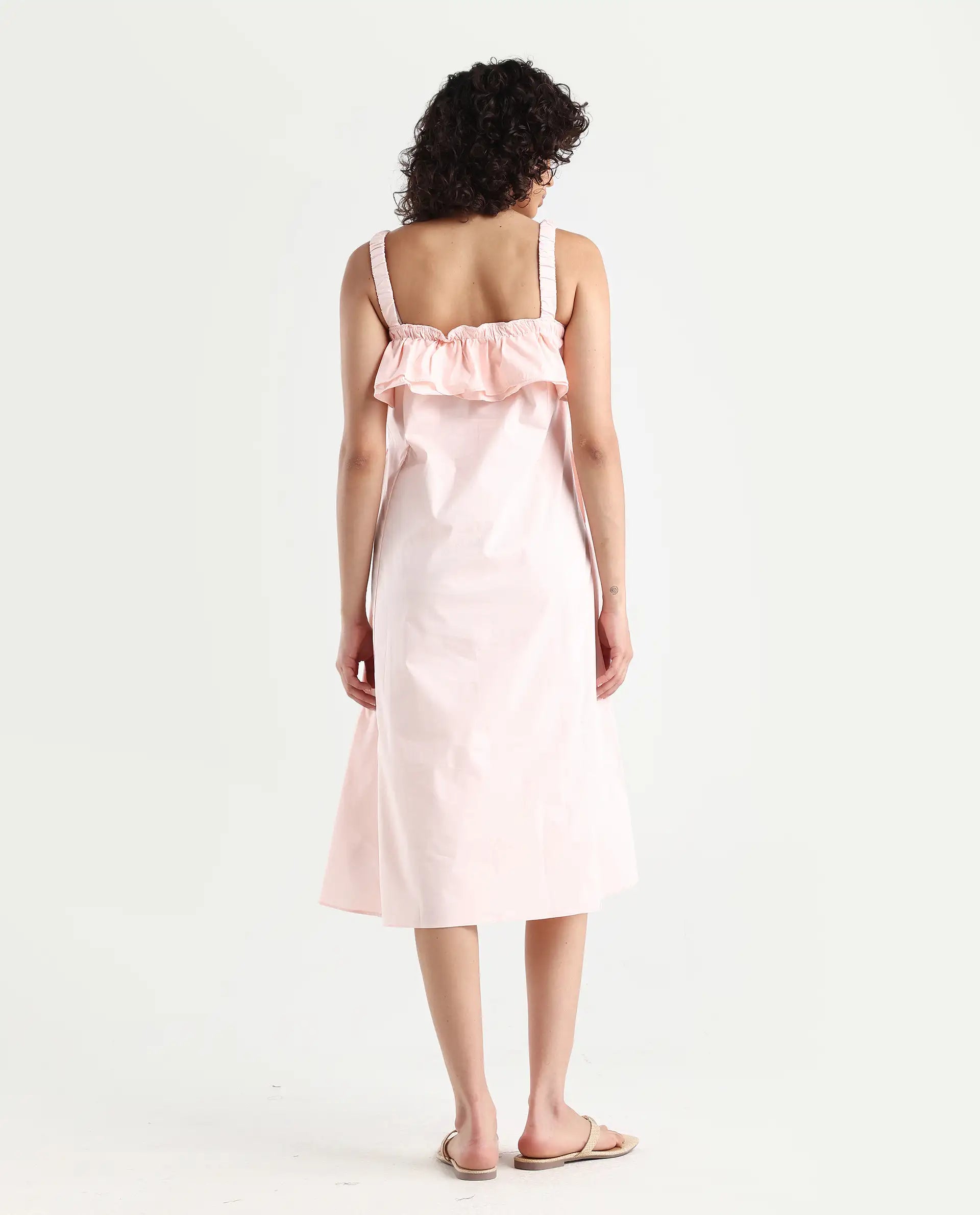 Rareism Women's Lens Pink Dress