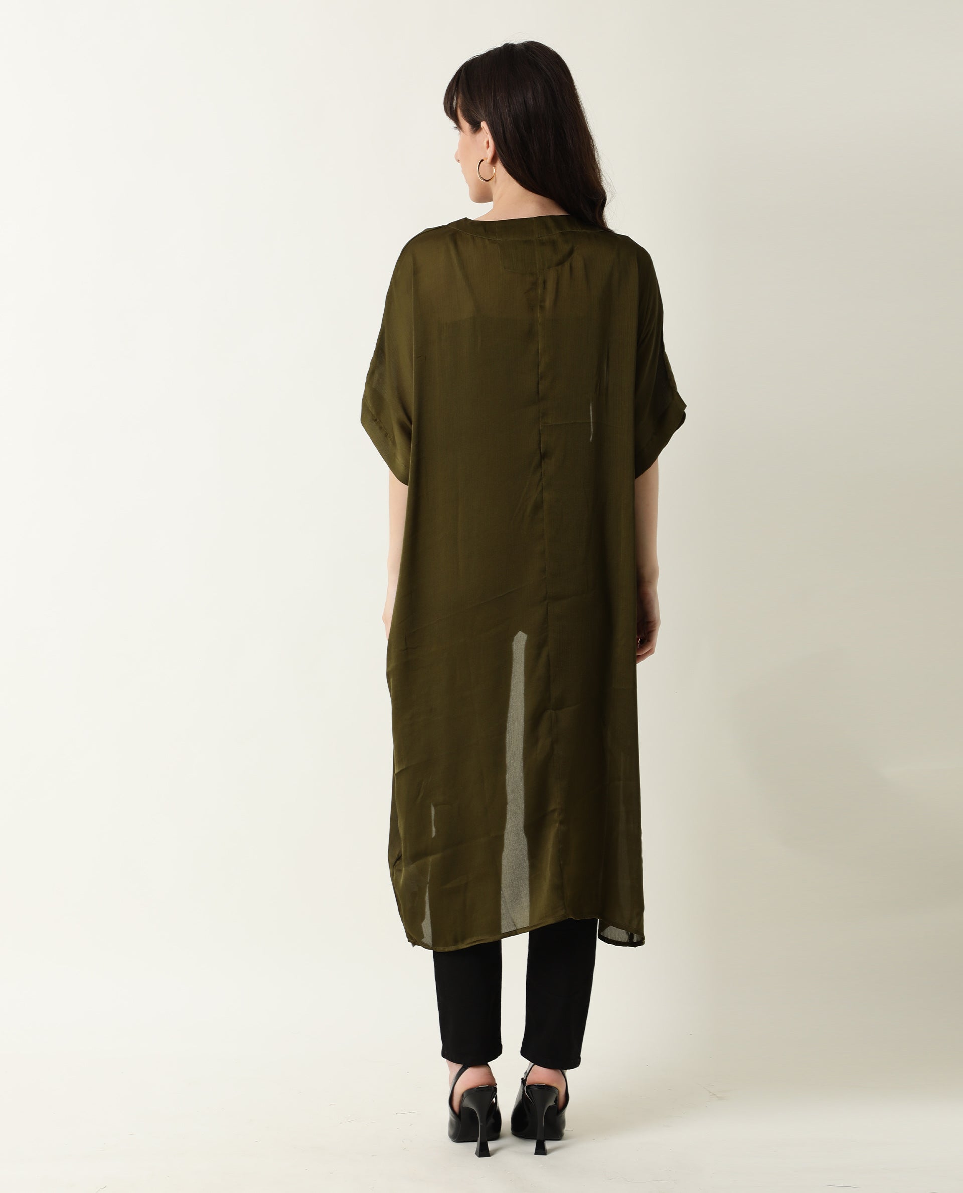 Rareism Women's Saga Green Outer Wear