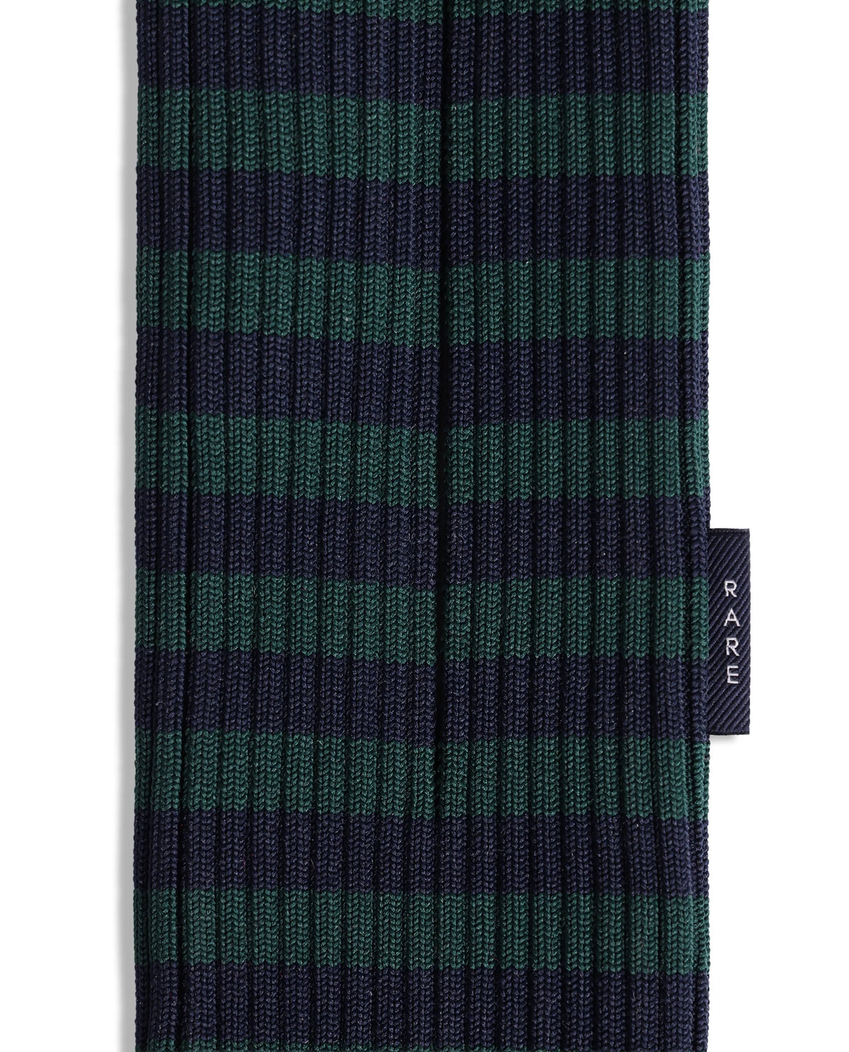 Rareism Women's Mobile Pouch Dark Green Polyester Striped Mobile Pouches