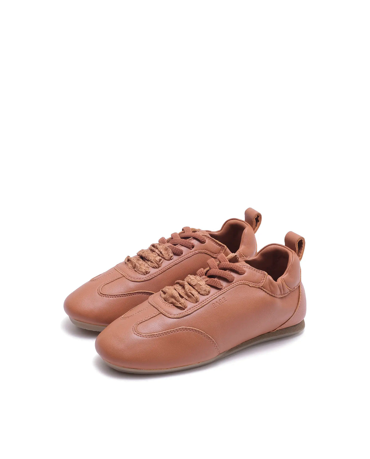 Rarez Women's Montare 7 Orange Leather Sneaker