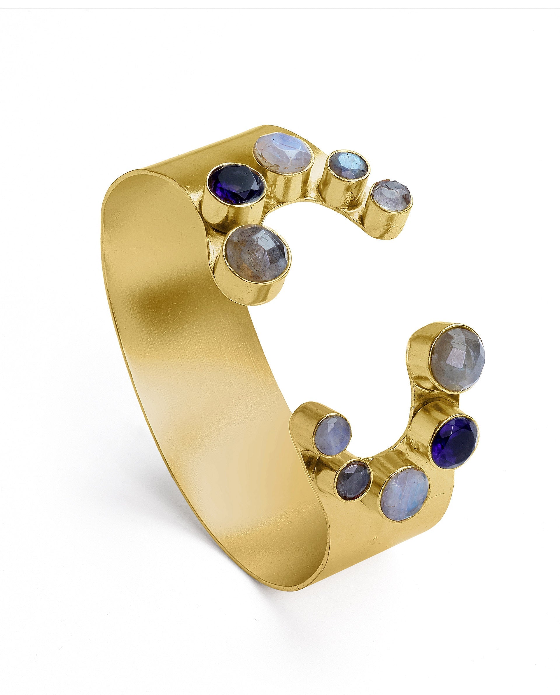 Rareism Women Open Ends Gold Bracelet