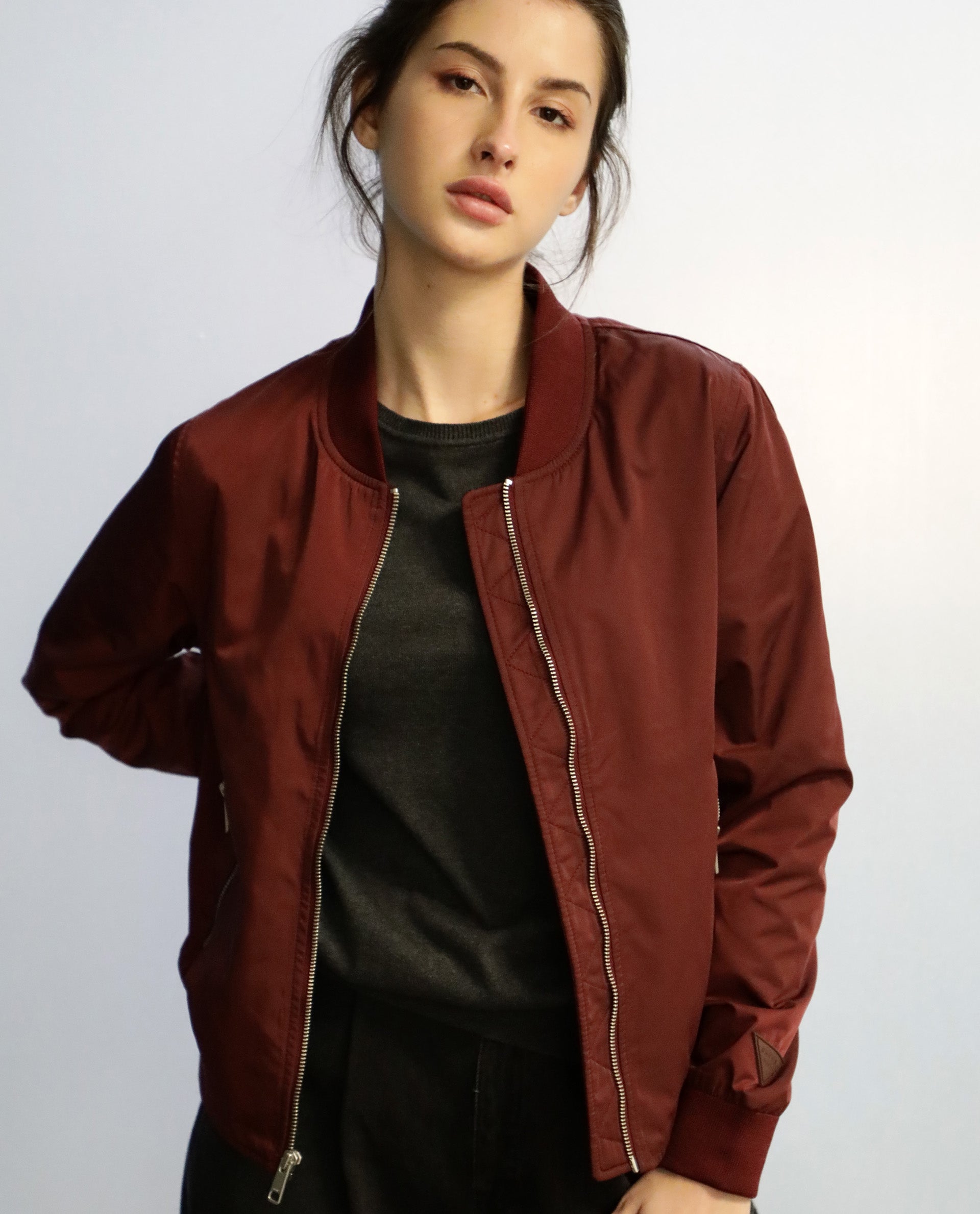 Rareism Women Dandra Purple Jacket Full Sleeves Solid