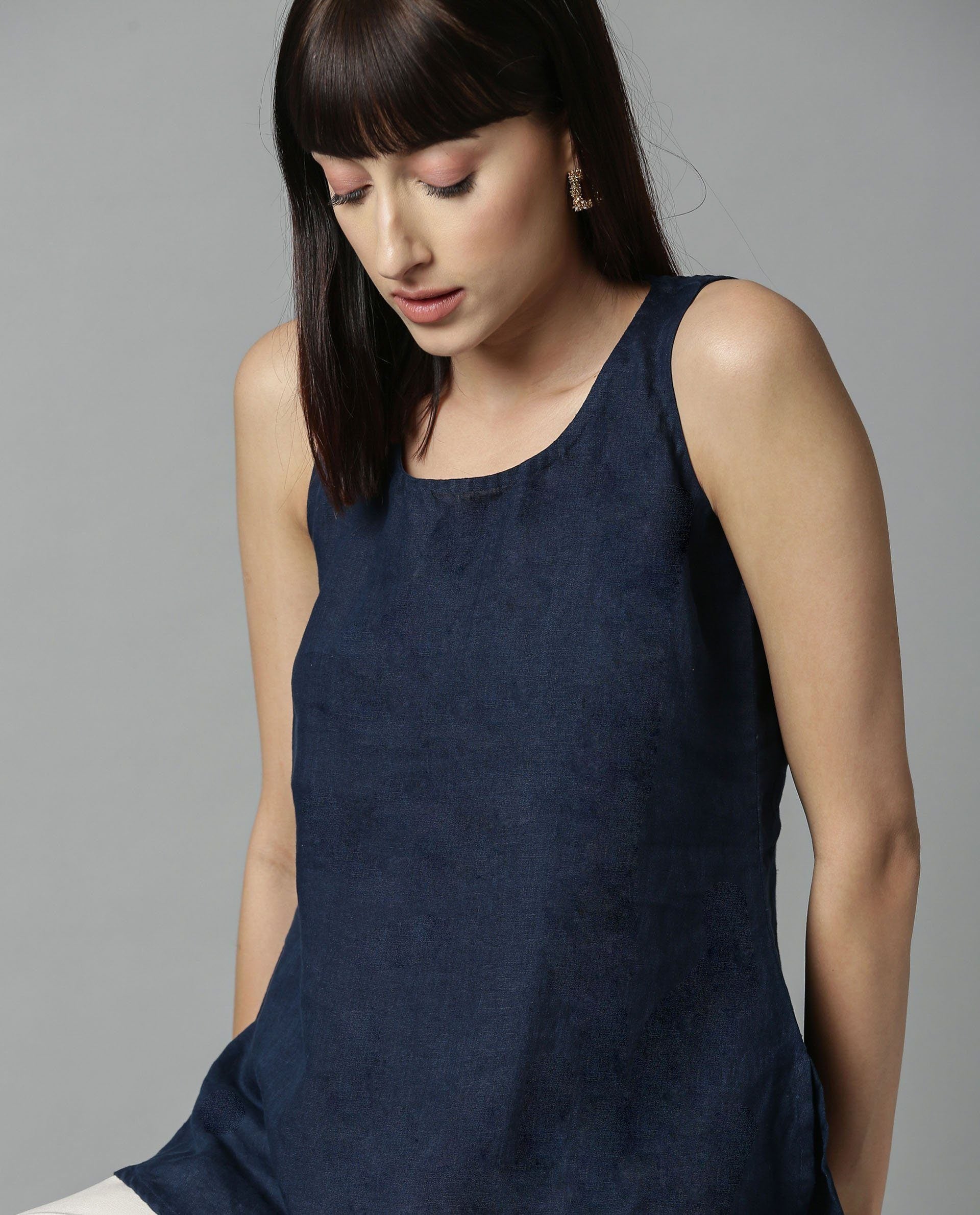 Rareism Women Unite - L Blue Top