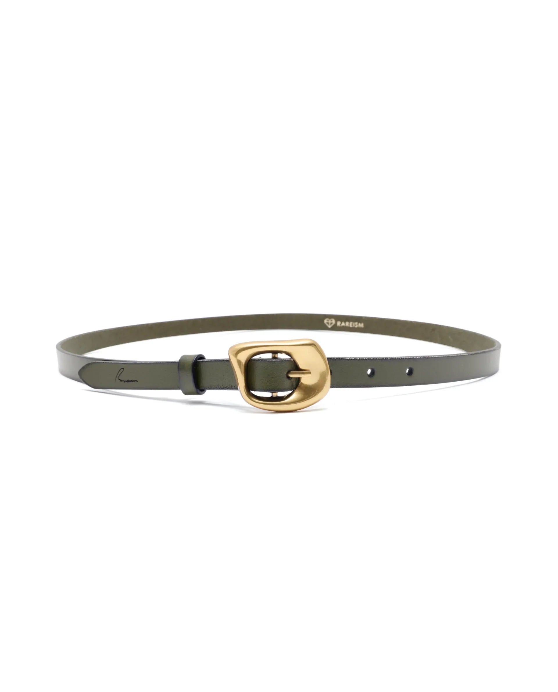 Rareism Women Cove Olive Belt