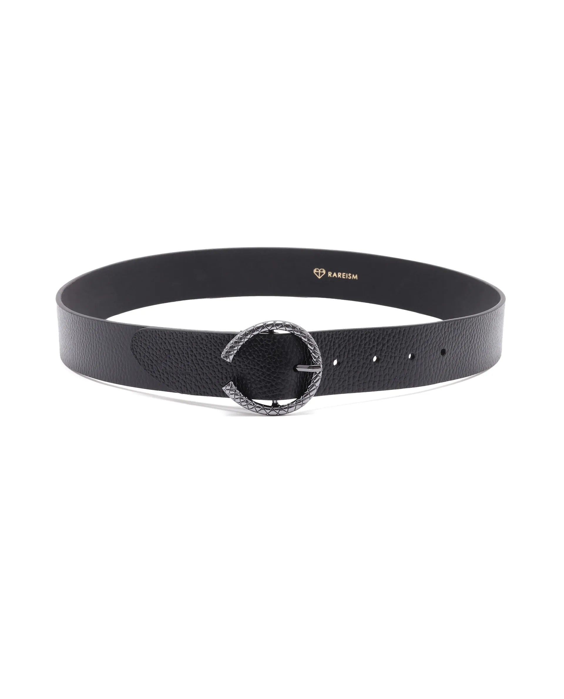 Rareism Women Slate Black Belt