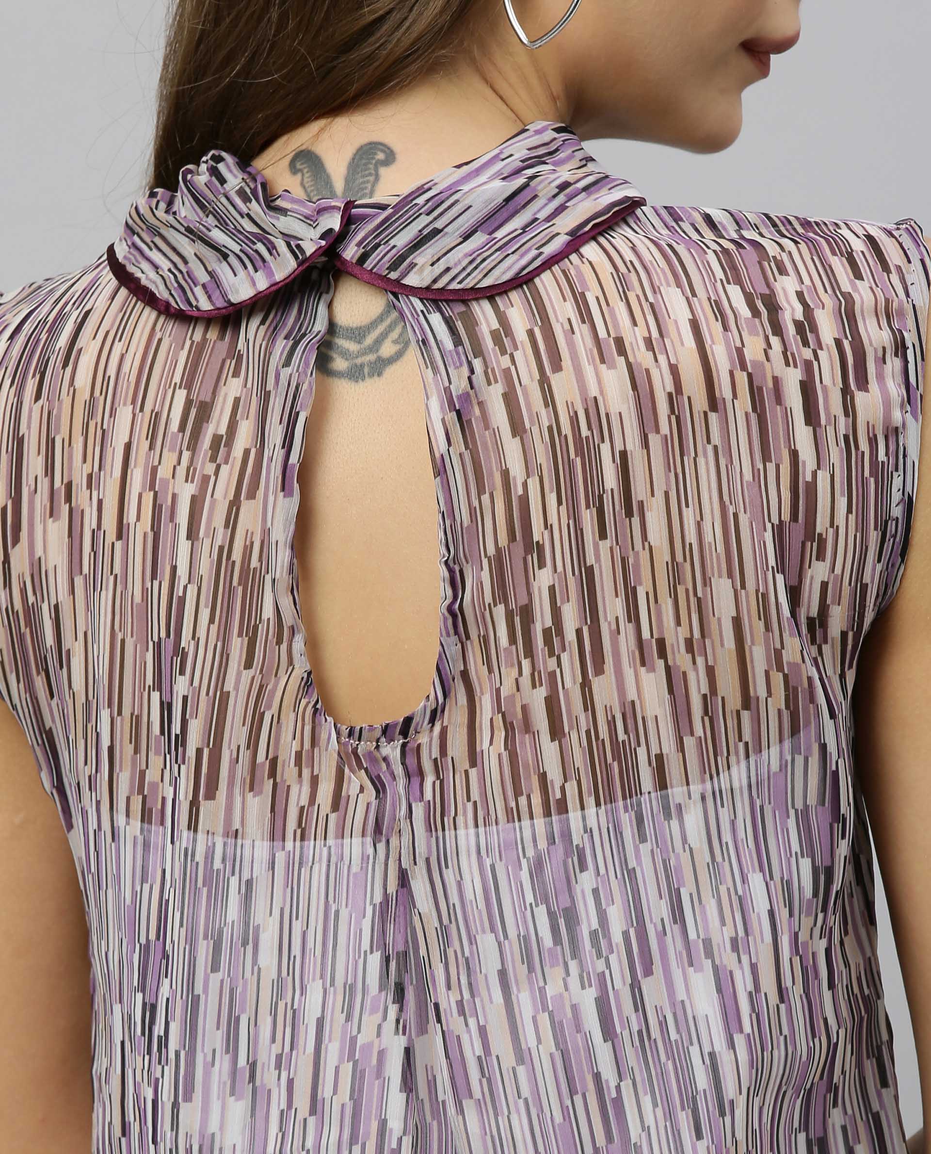 Rareism Women Aura Multi Top Sleeveless
