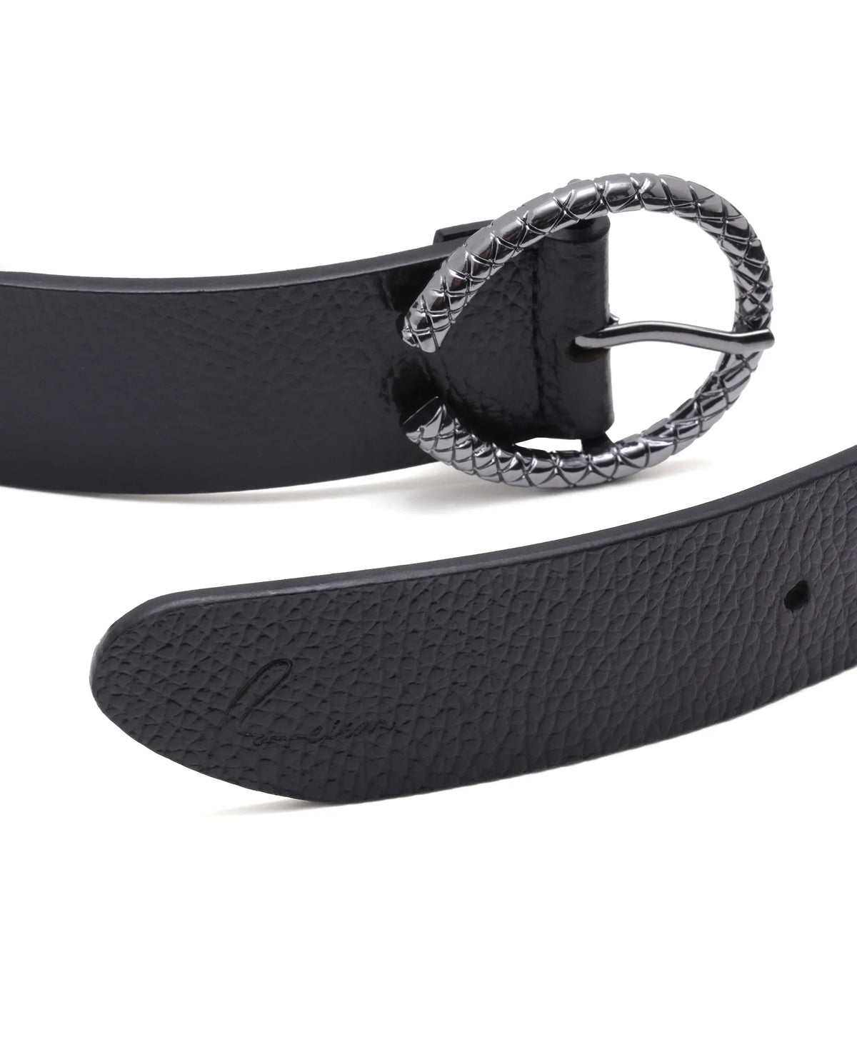 Rareism Women Slate Black Belt