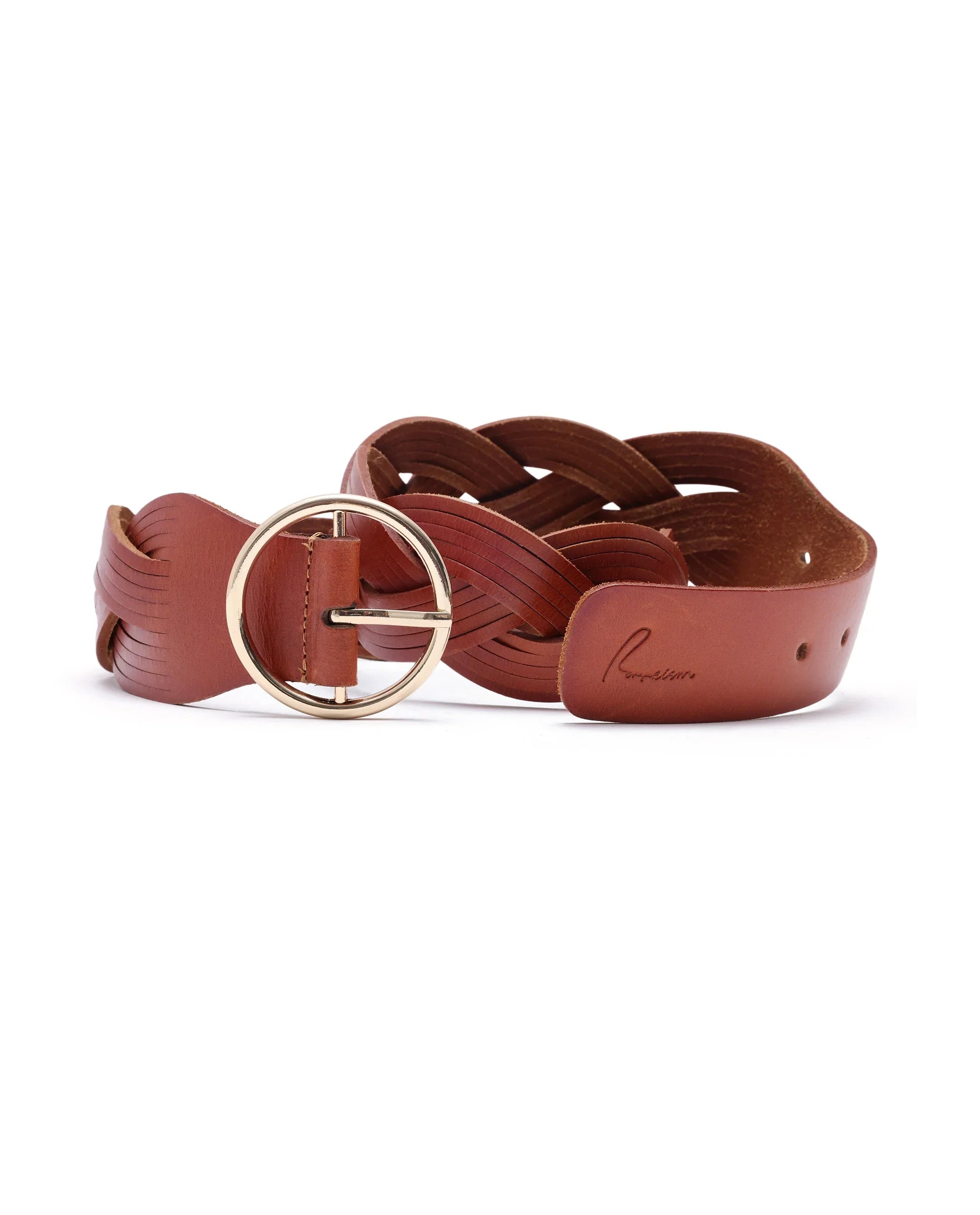Rareism Women Sterling Tan Belt