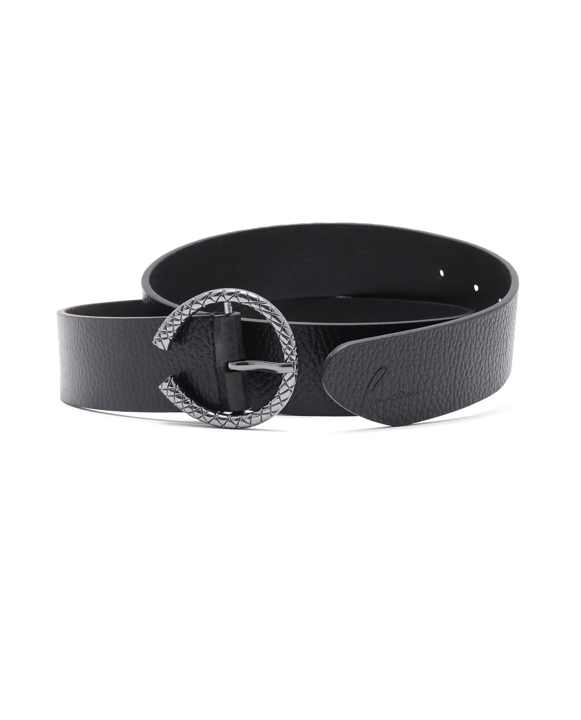 Rareism Women Slate Black Belt