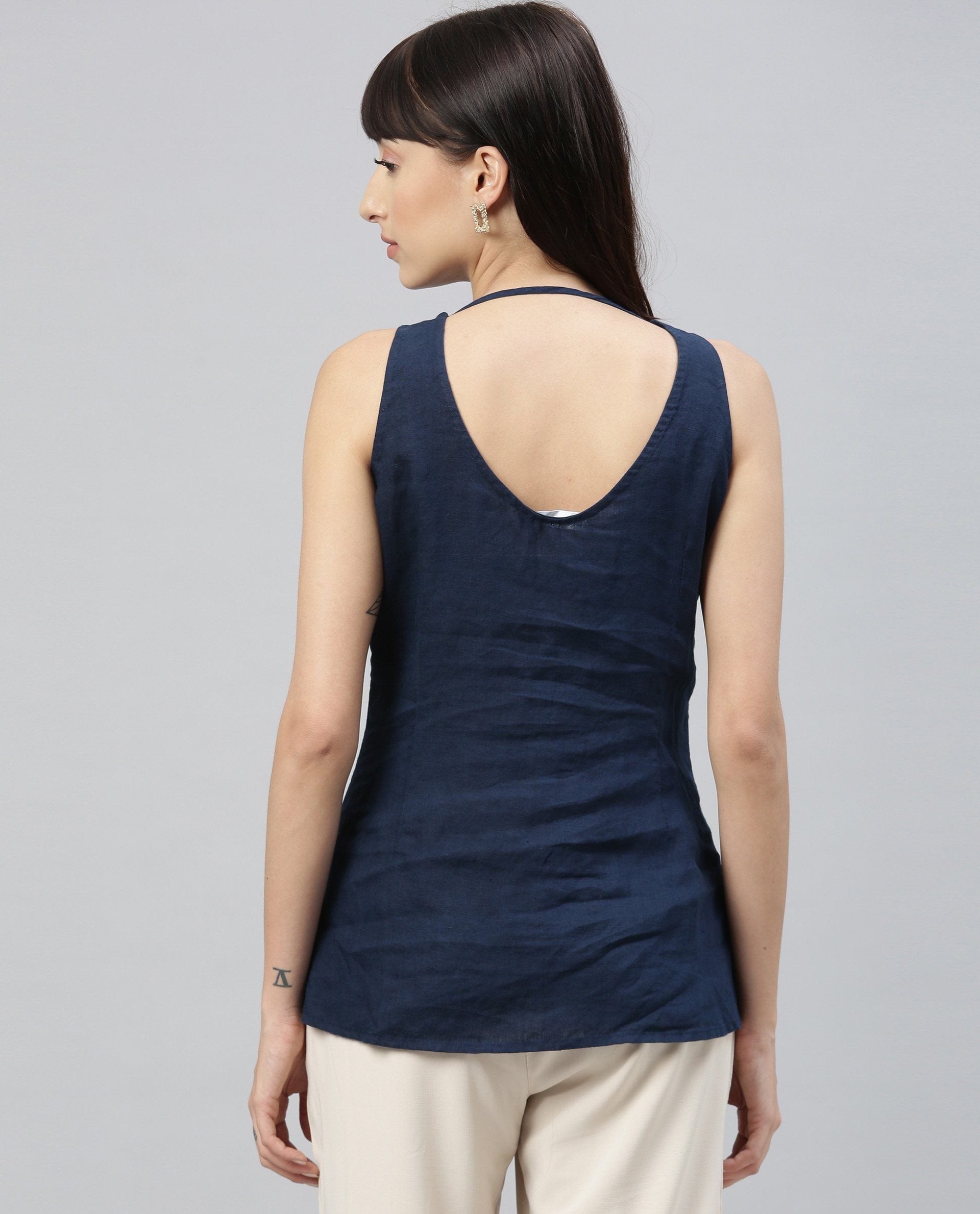Rareism Women Unite - L Blue Top