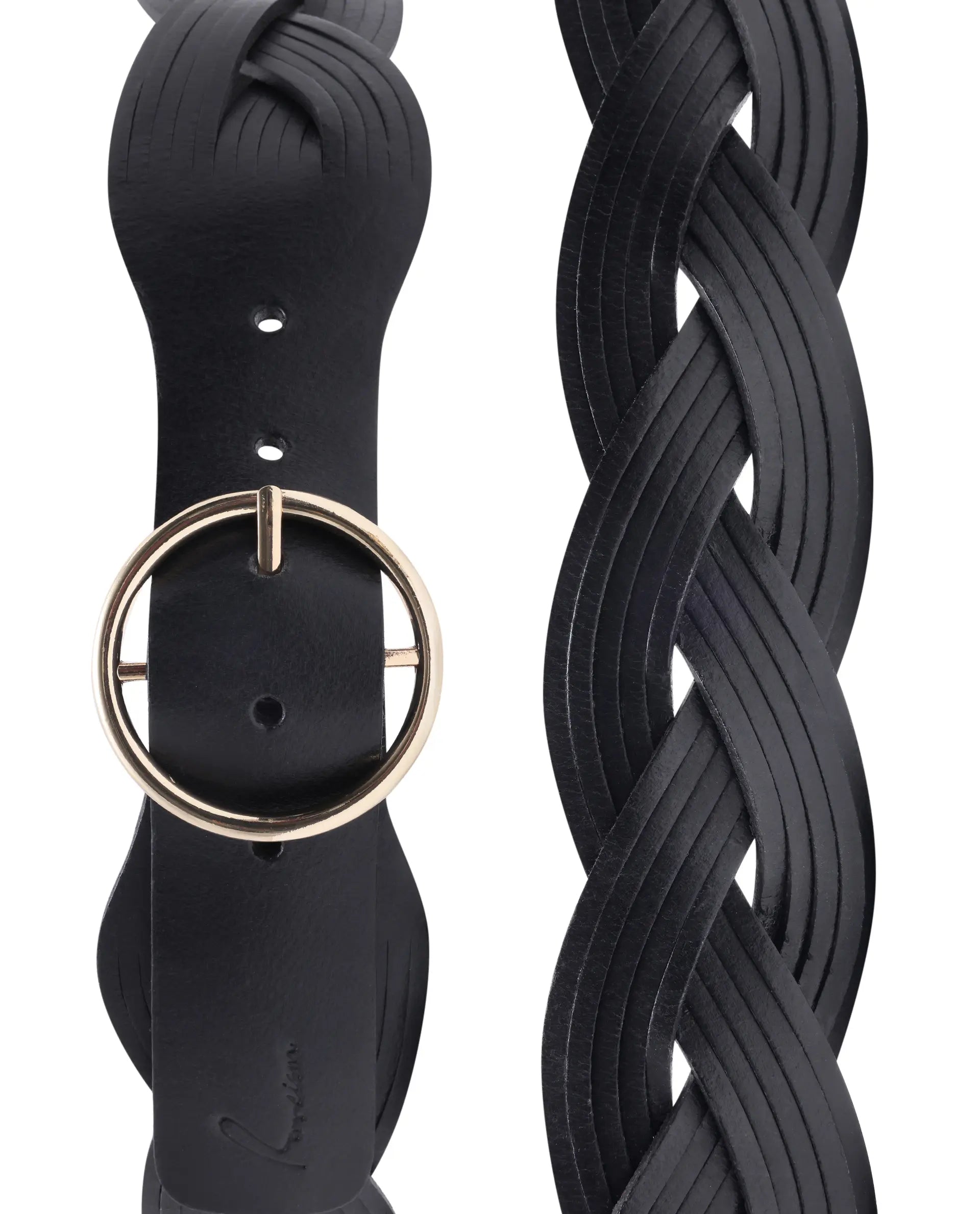 Rareism Women Sterling Black Belt