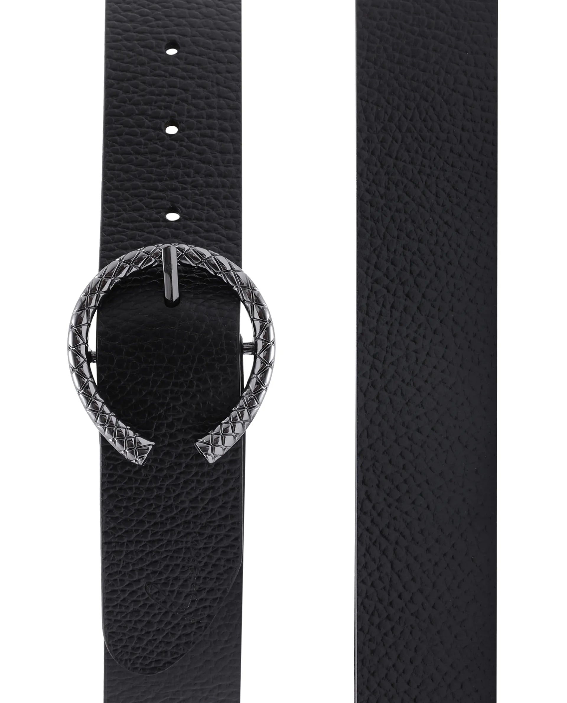 Rareism Women Slate Black Belt