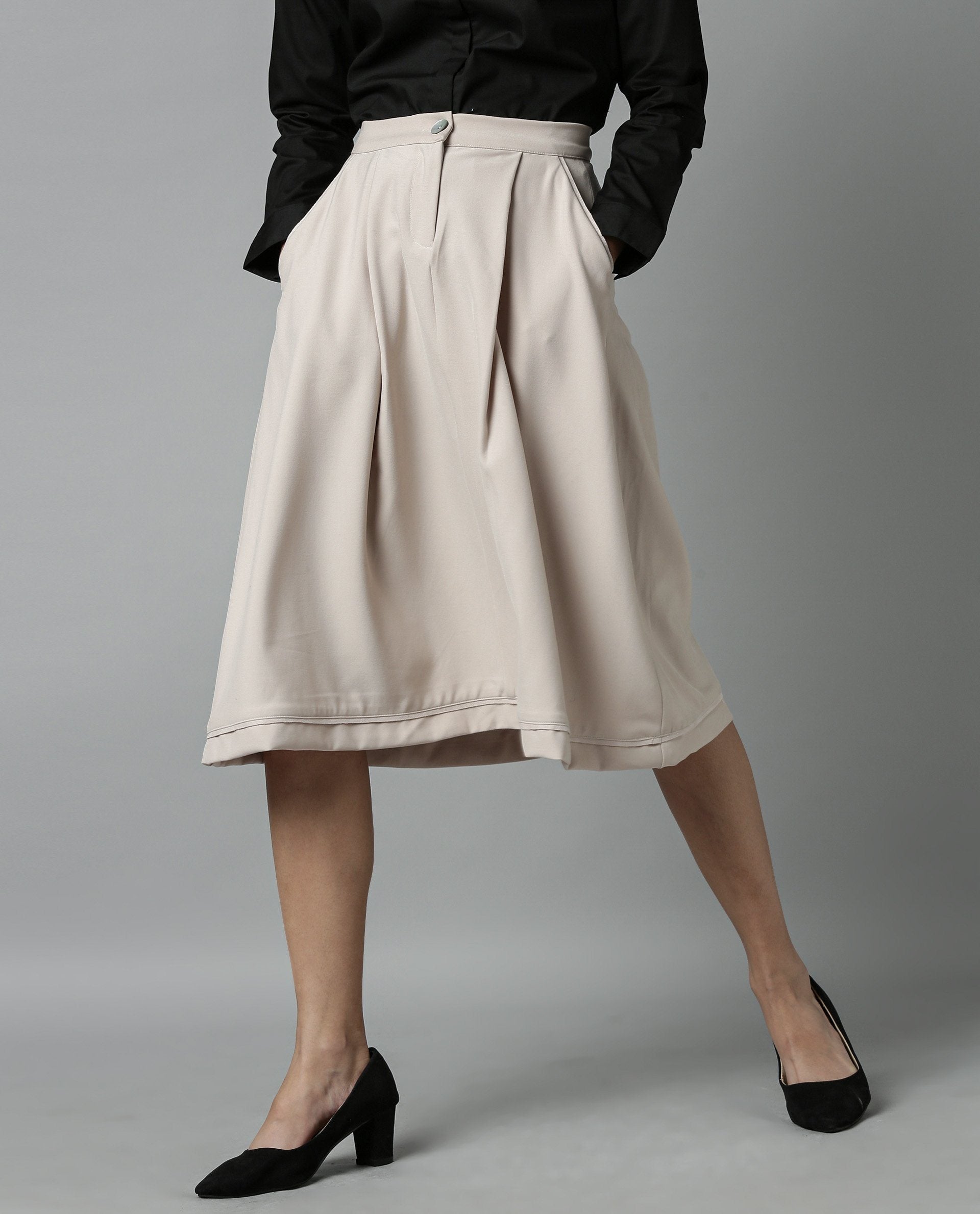 Rareism Women York Beige Skirt
