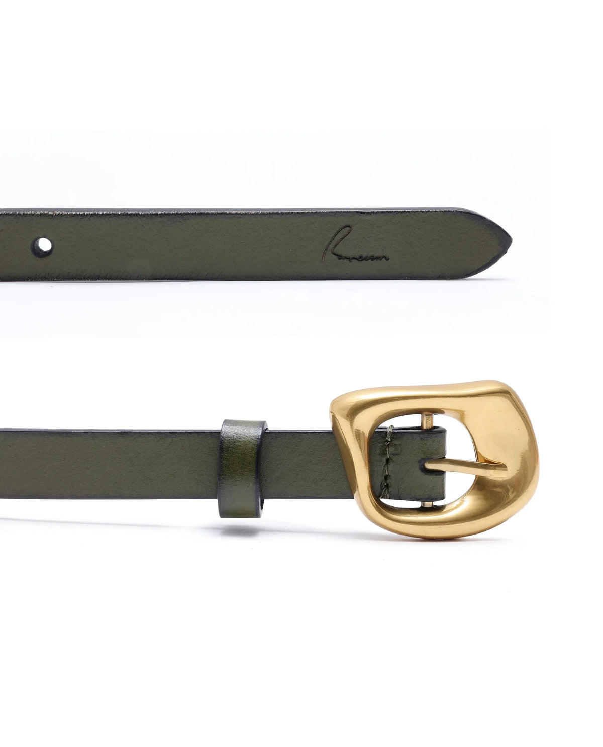 Rareism Women Cove Olive Belt
