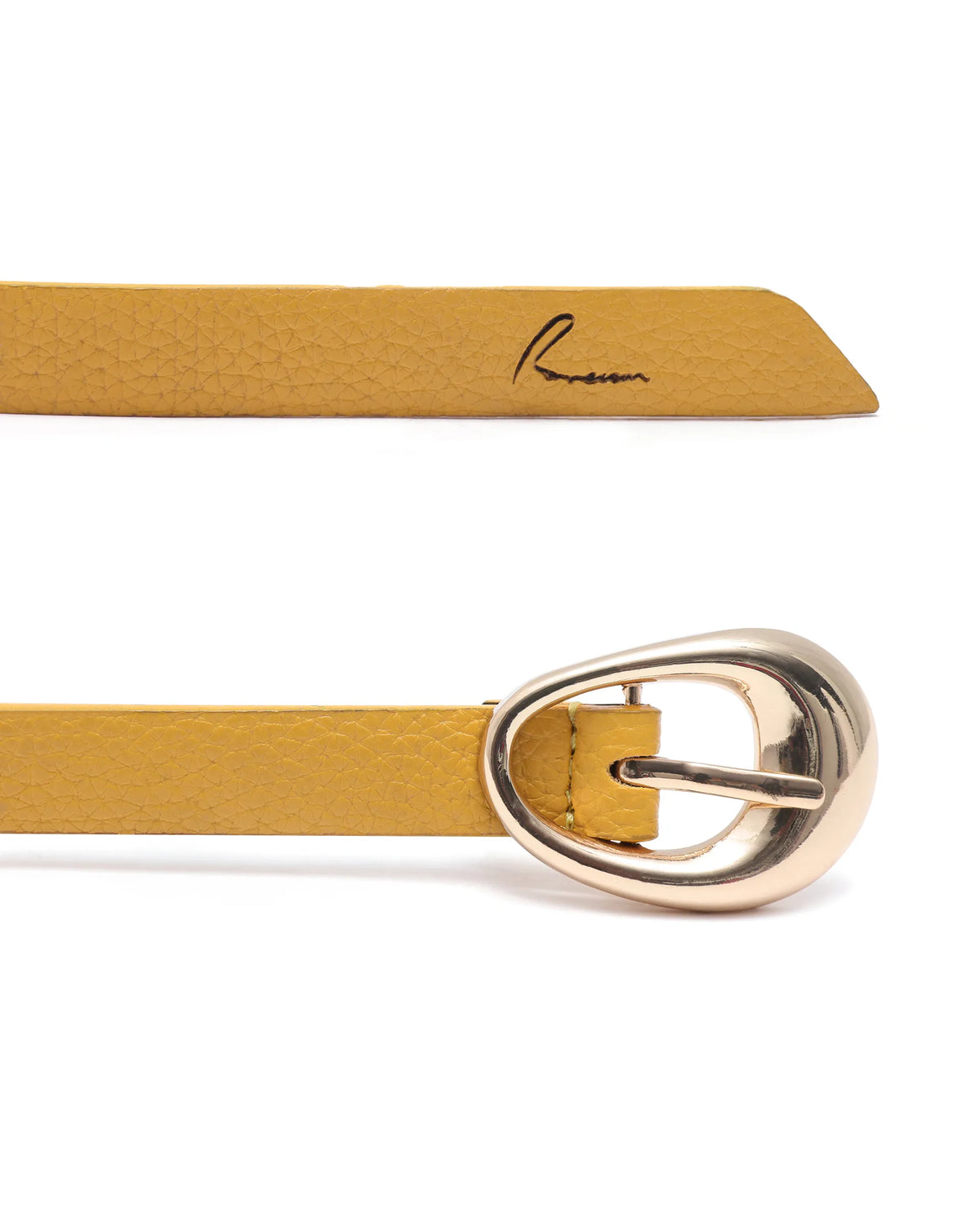 Rareism Women Ivy Mustard Belt