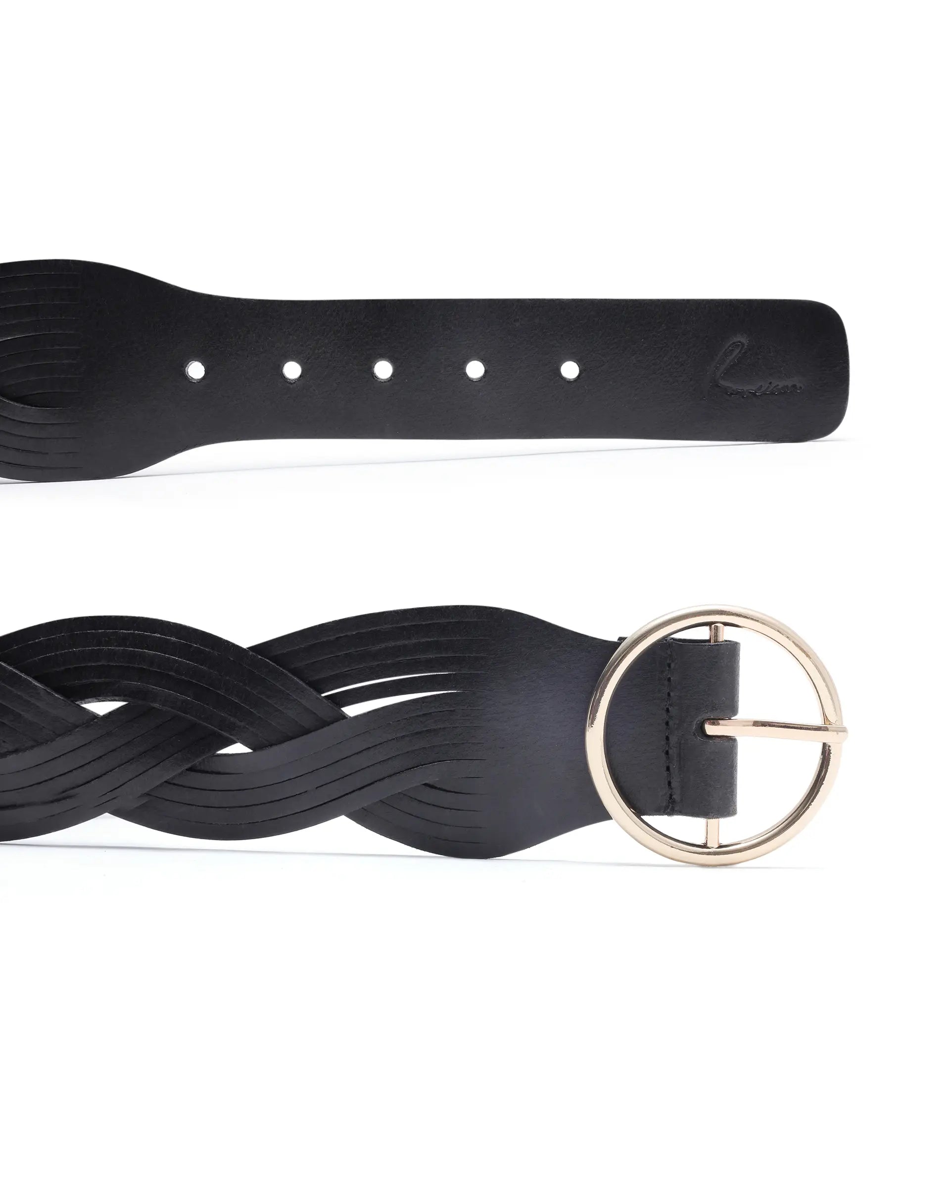 Rareism Women Sterling Black Belt