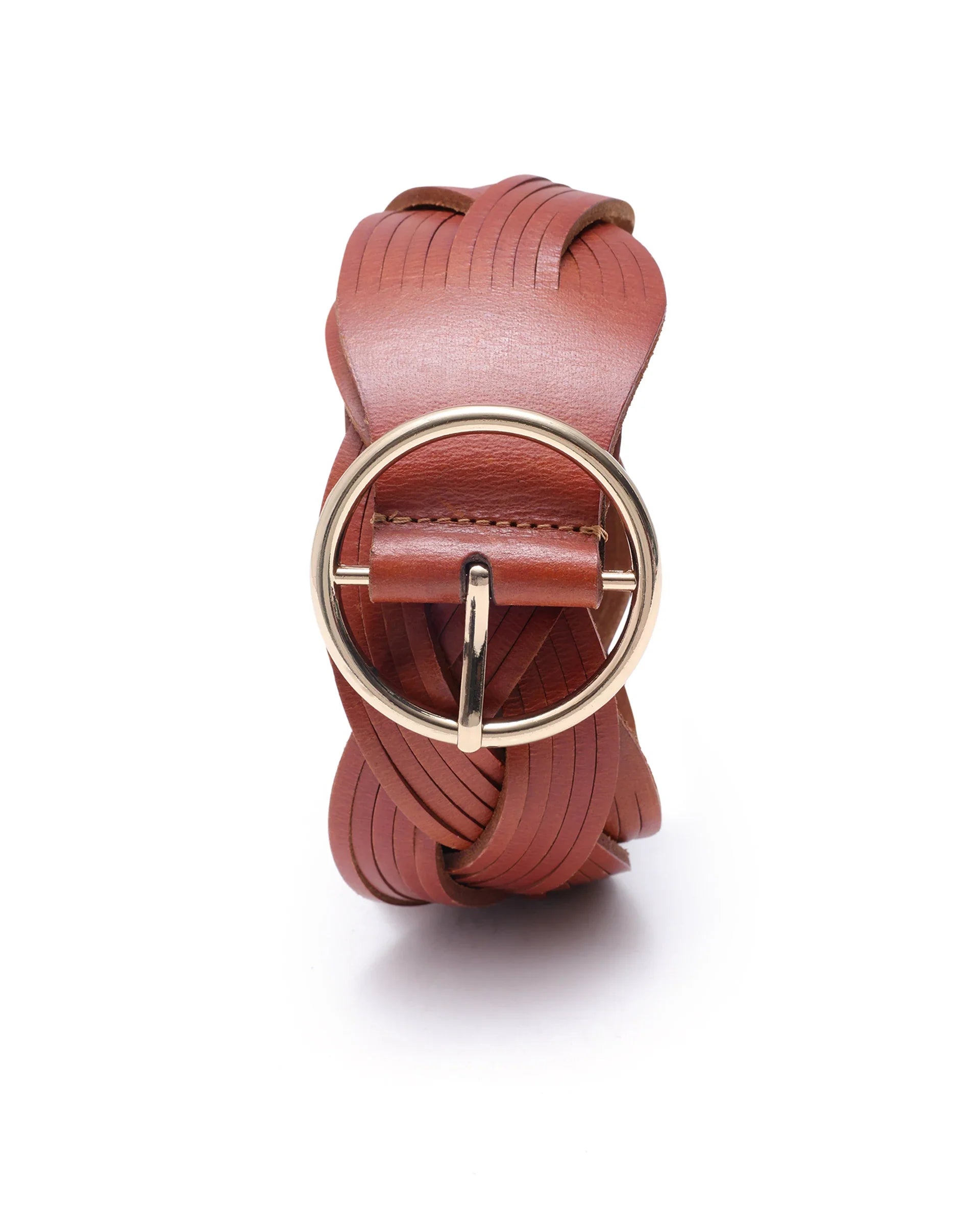 Rareism Women Sterling Tan Belt