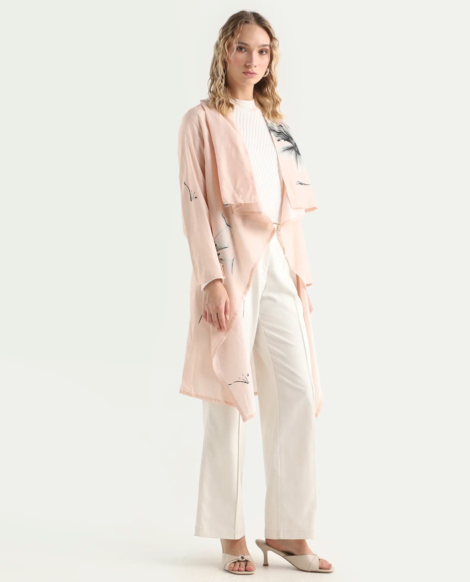 Rareism Women's Printed Over Layer Overlayer