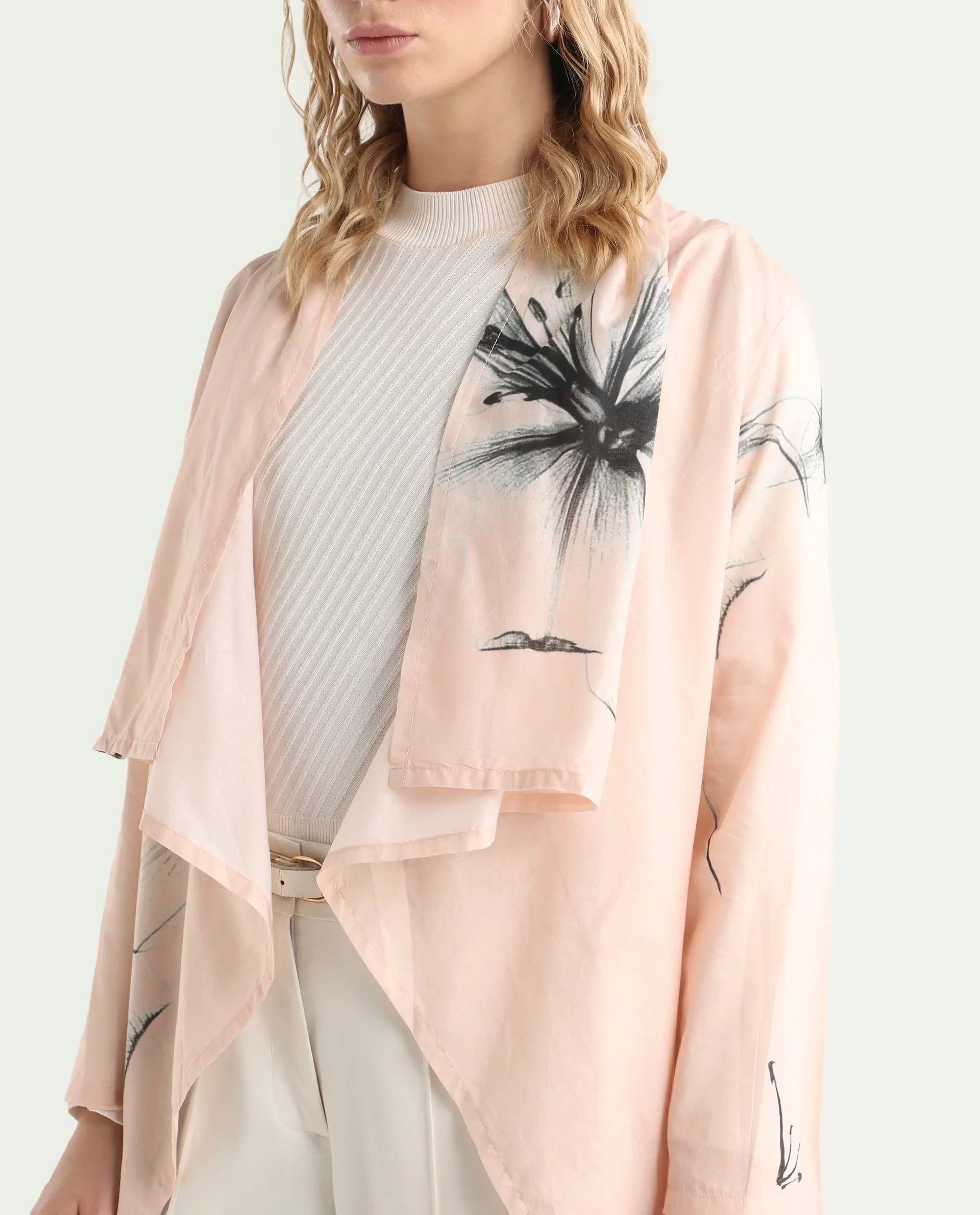 Rareism Women's Printed Over Layer Overlayer