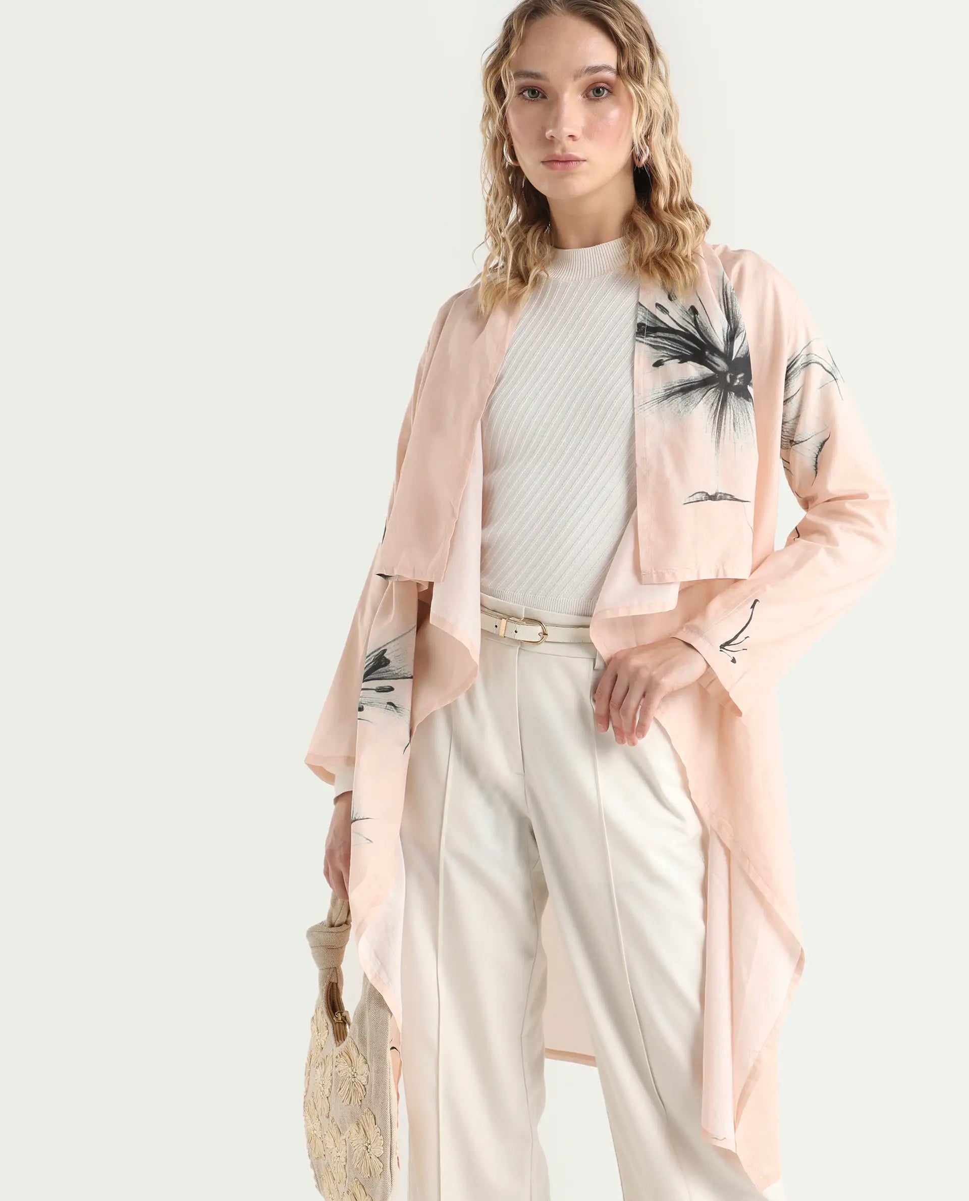 Rareism Women's Printed Over Layer Overlayer