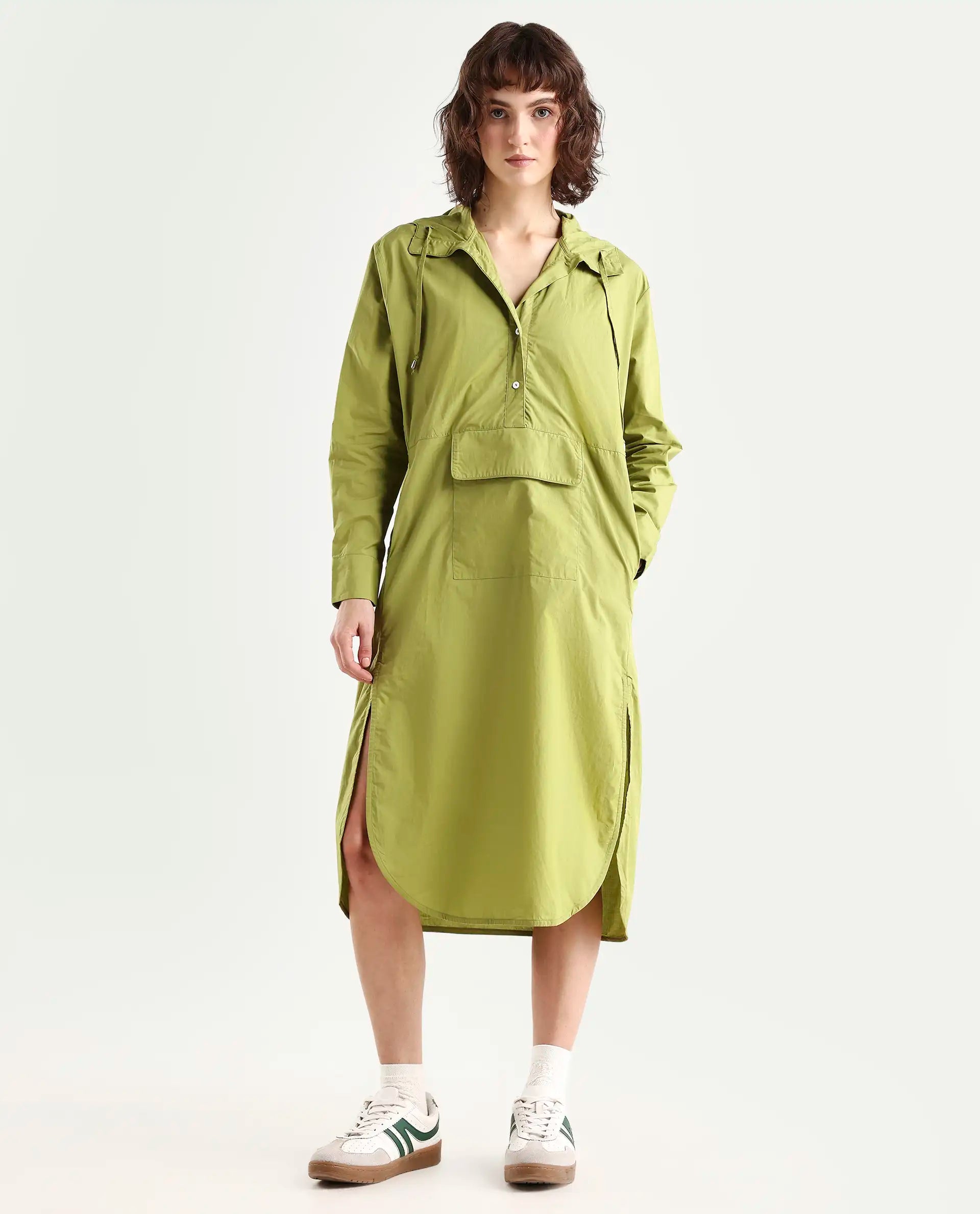 Rareism Women's Chills Green Dress