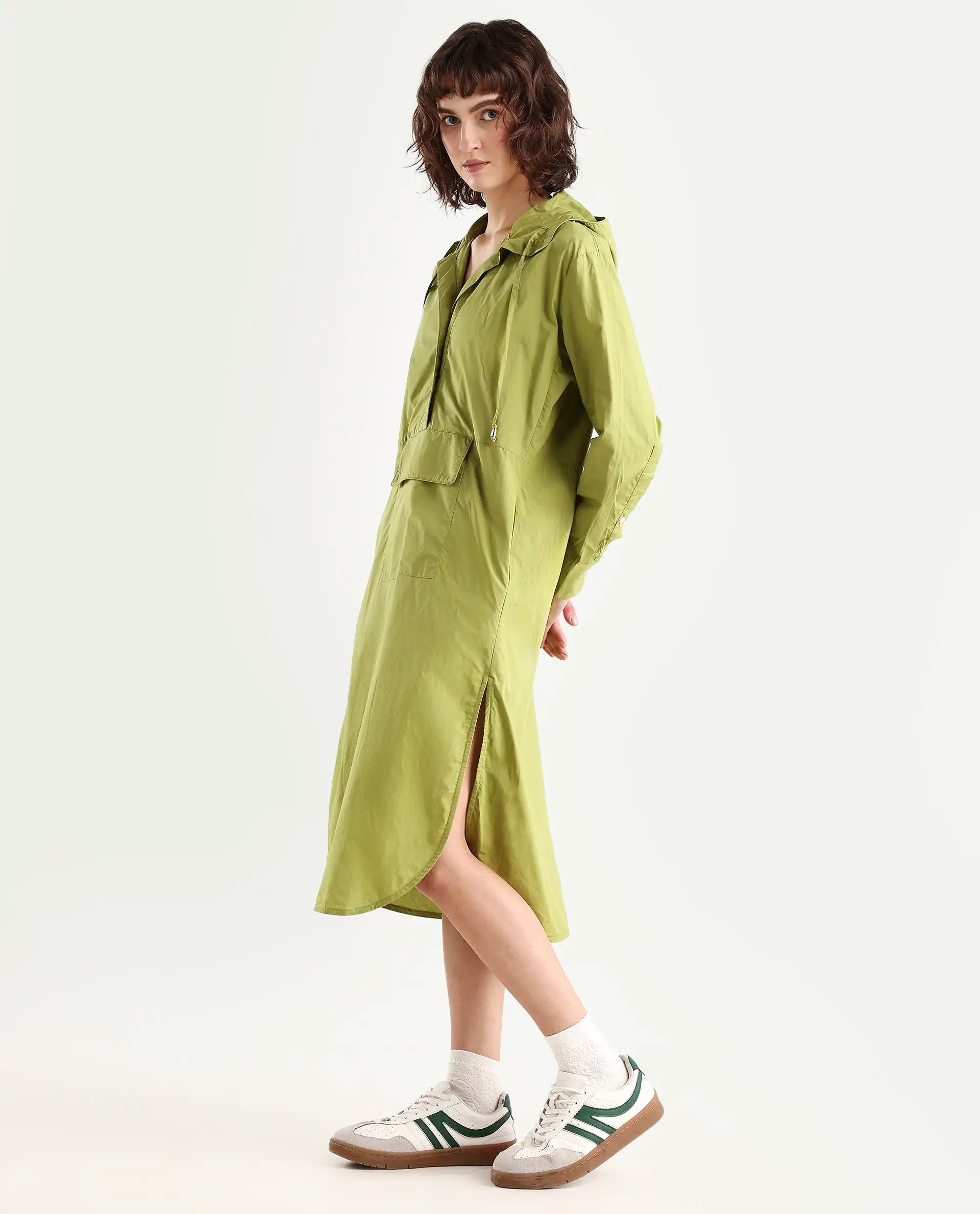 Rareism Women's Chills Green Dress